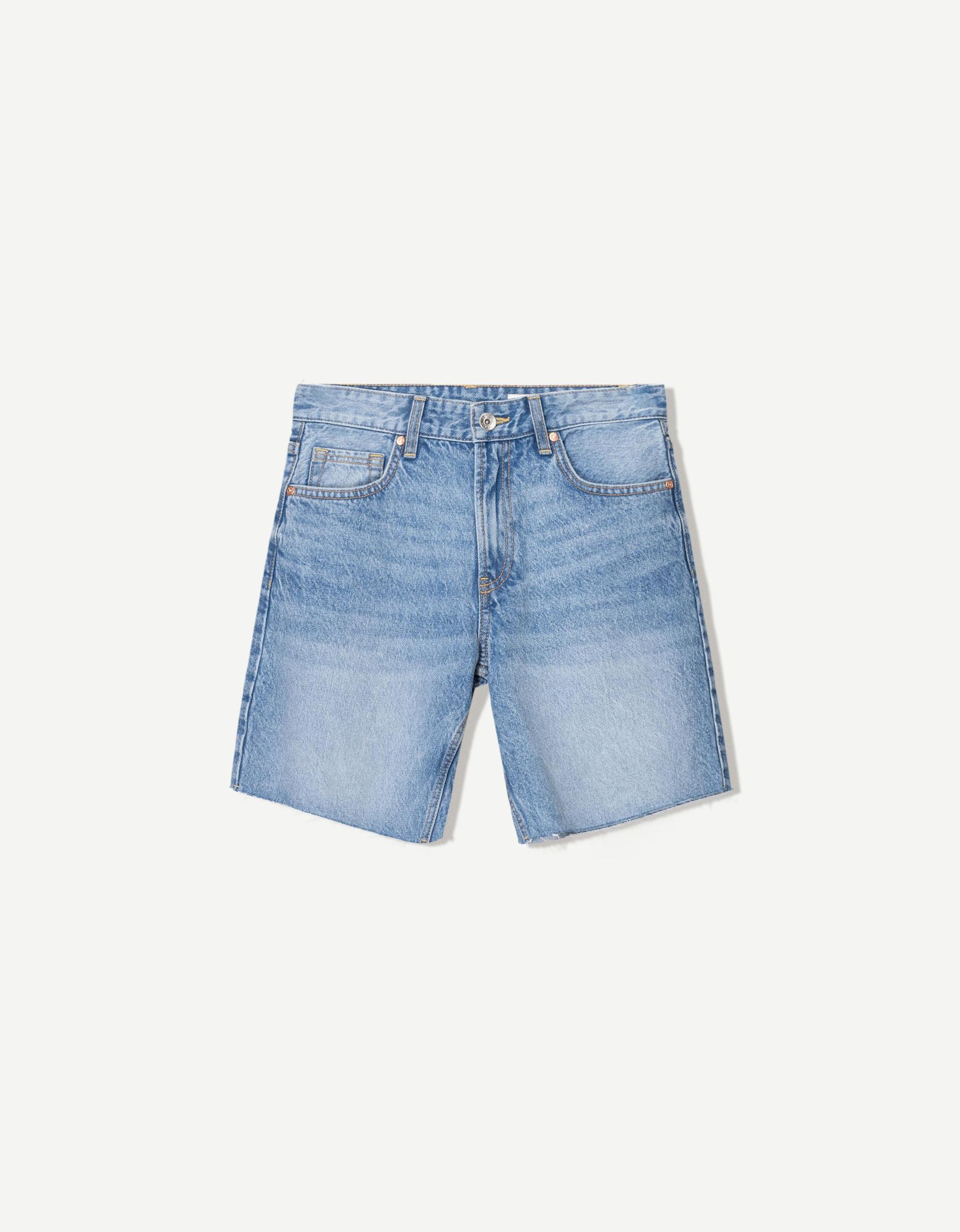 Denim Bermuda shorts Product Image