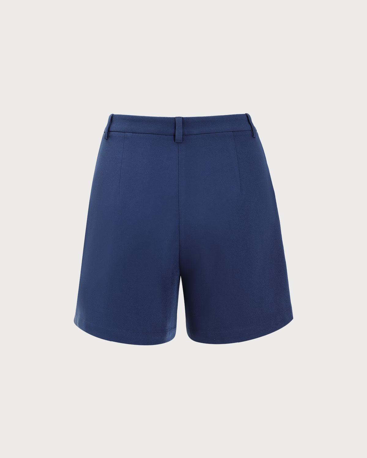 Navy Pocket Shorts Product Image