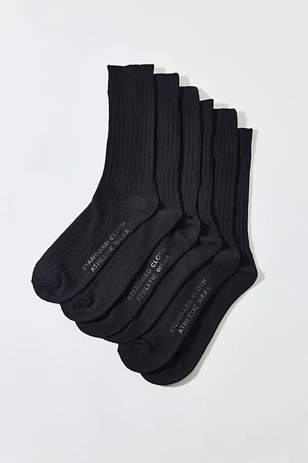 Standard Cloth Classic Trouser Crew Sock 3-Pack Mens at Urban Outfitters Product Image
