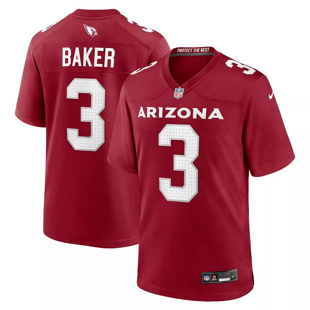 Men's Nike Budda Baker Cardinal Arizona Cardinals Game Player Jersey,  Product Image