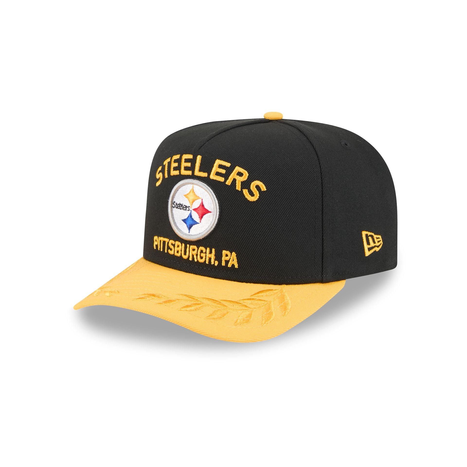 Pittsburgh Steelers 2025 Draft 9FIFTY A-Frame Snapback Hat Male Product Image