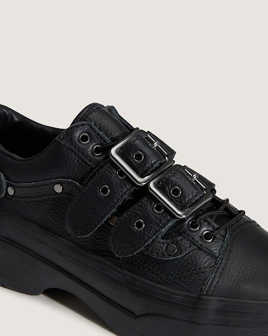 Premium Old Skool Efron Shoe in Black| Vans US Product Image