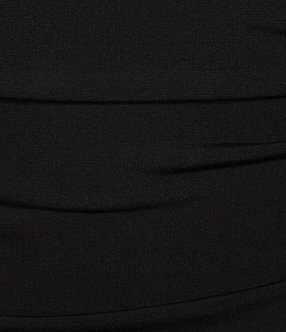 Honey and Rosie Adjustable Straps Short Fitted Shirred Dress Product Image