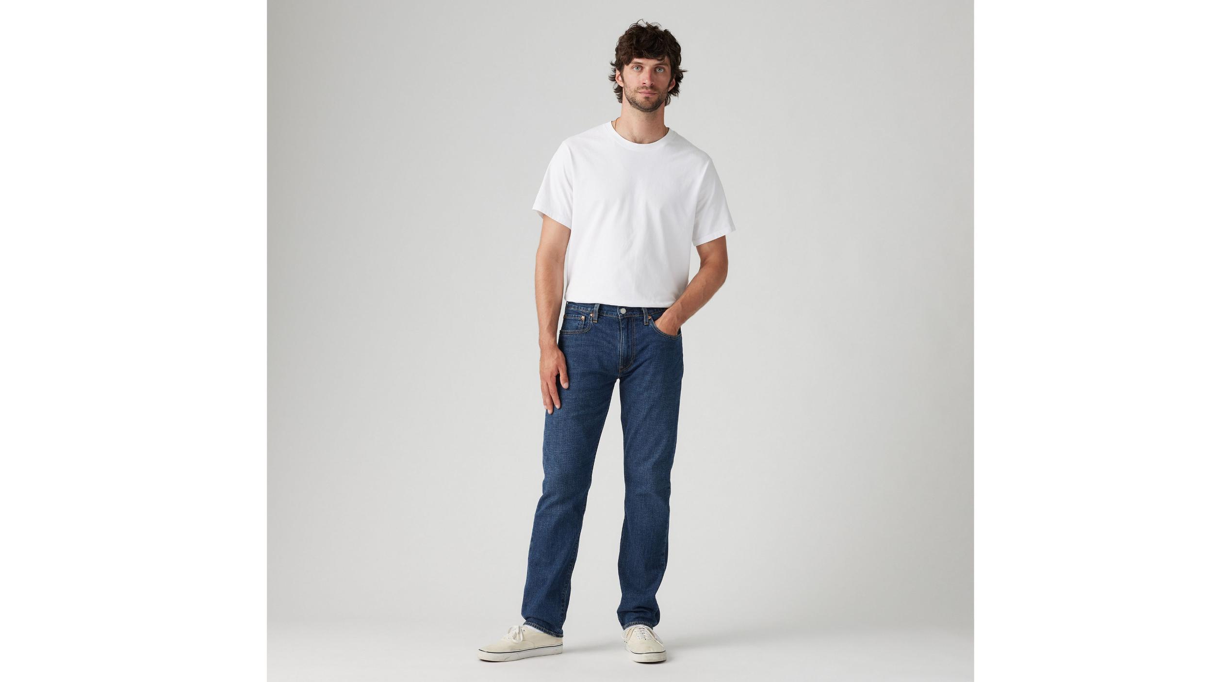 502™ Taper Fit Linen+ Denim Men's Jeans Product Image