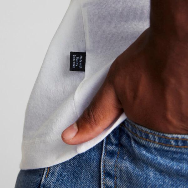 PUMA Essentials Big Cat Men's T-Shirt in White/For All Time Red Product Image