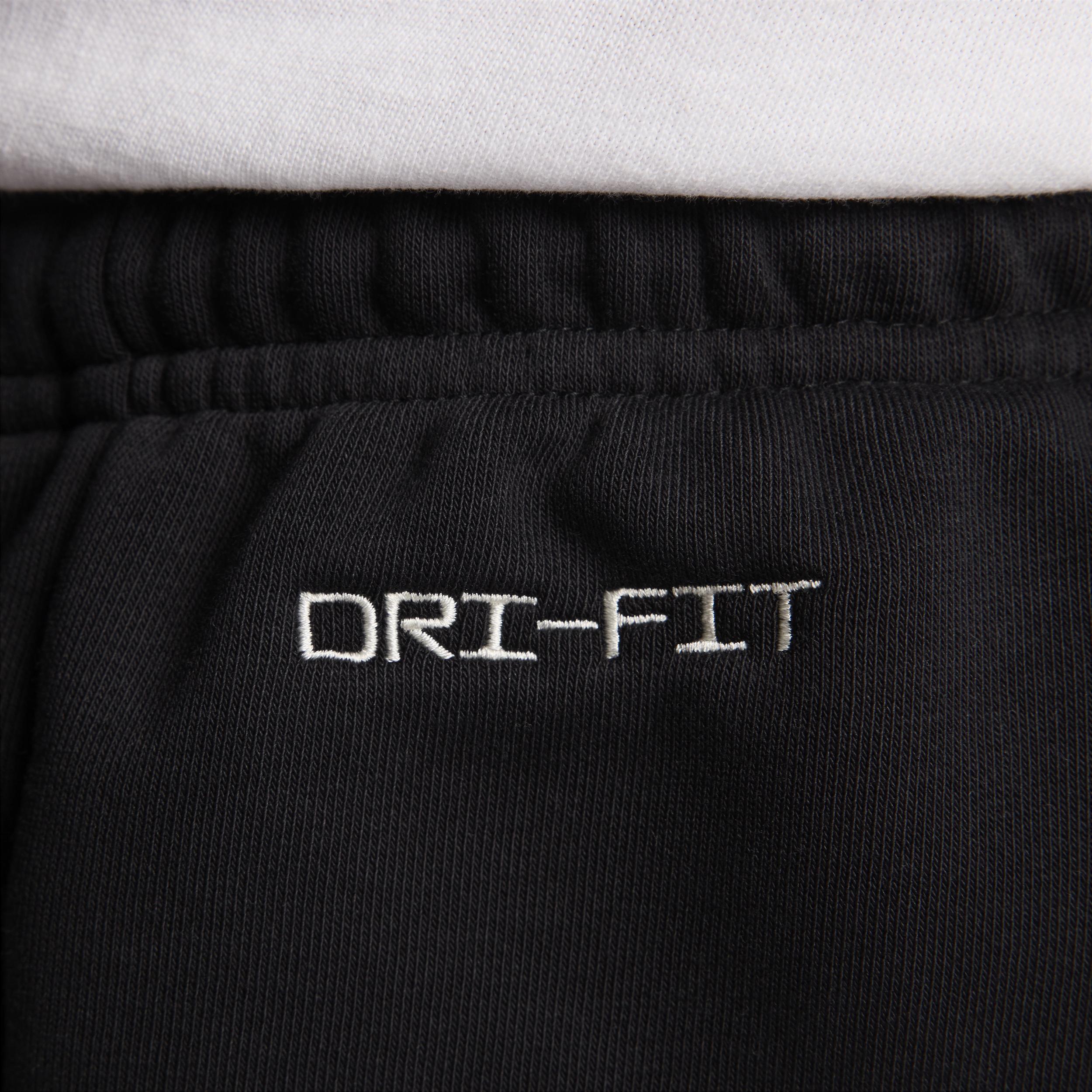 Nike Mens Standard Issue 8 Dri-FIT Fleece Basketball Shorts | FZ0216-010 Product Image