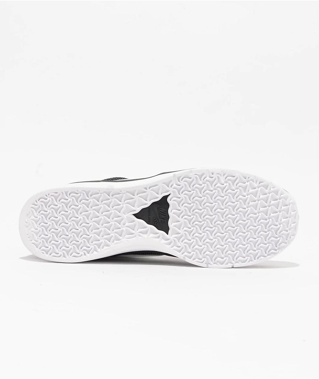 Nike SB PS8 Black & White Skate Shoes Product Image