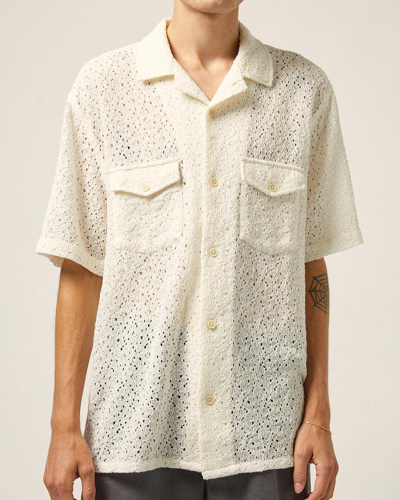 Floral Lace SS Camp - Natural Product Image