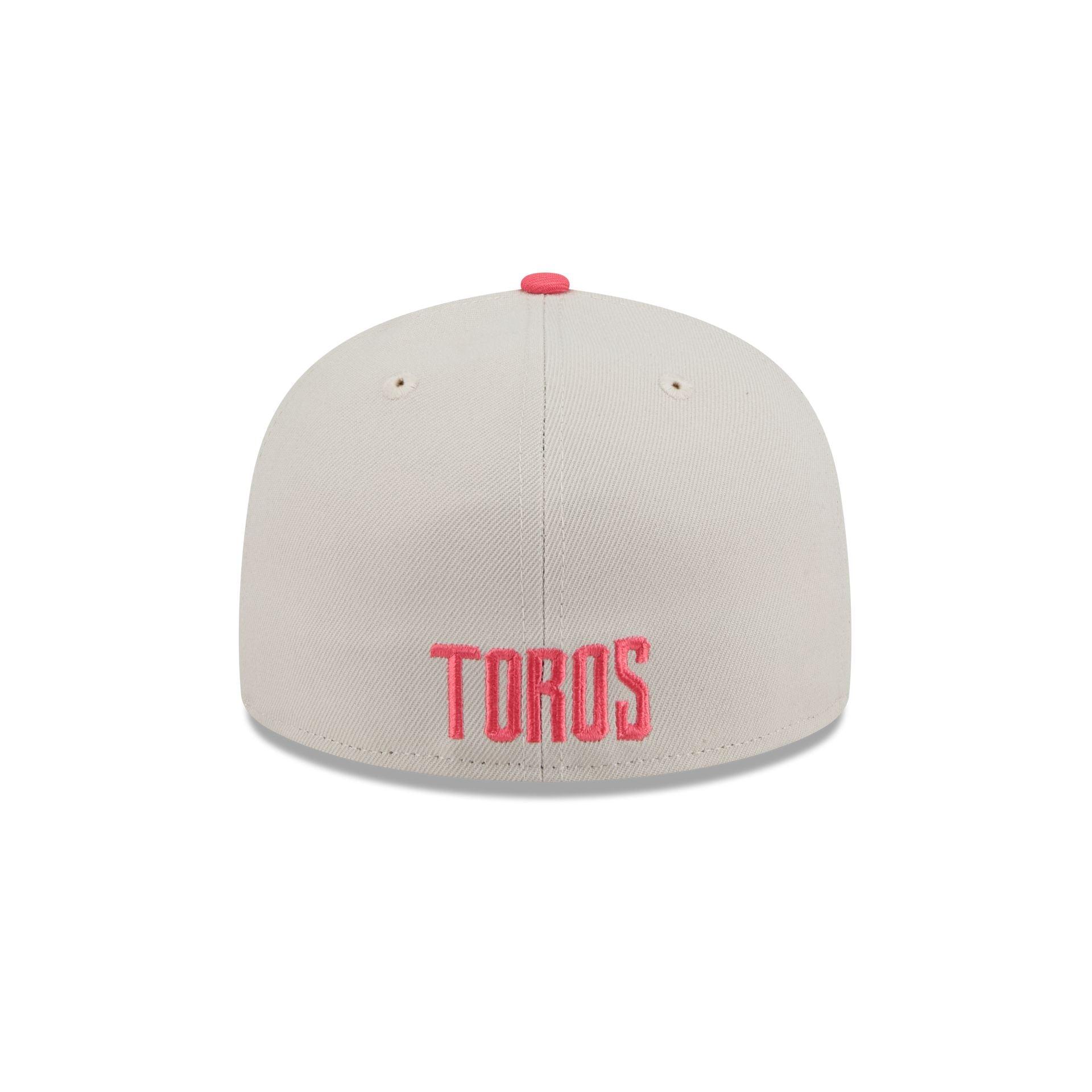Toros de Tijuana Two-Tone Coral 59FIFTY Fitted Hat Male Product Image