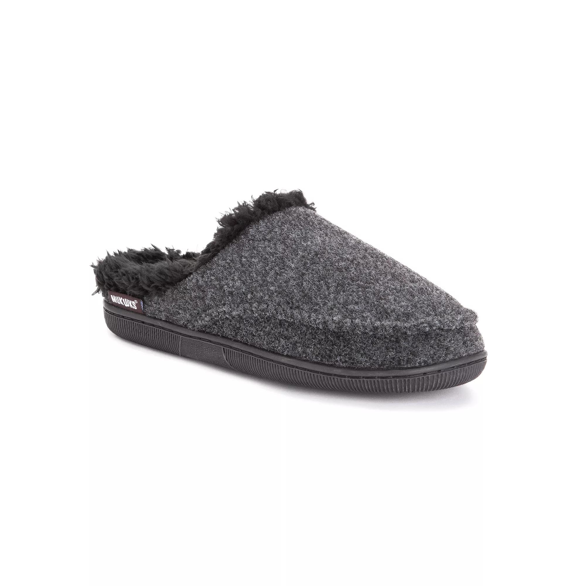 MUK LUKS® Faux Wool Men's Clog Slippers,  Product Image