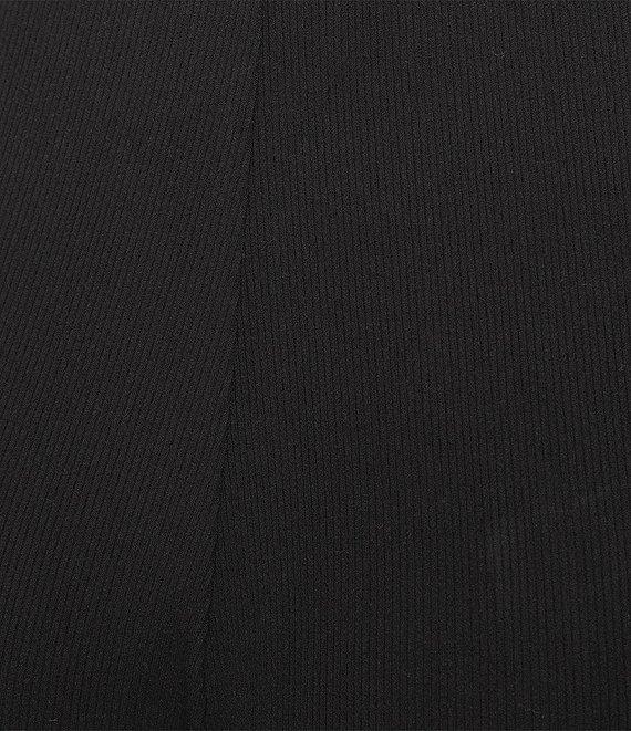 Every Knit Mid Rise Lounge Wide Leg Full Length Pants Product Image