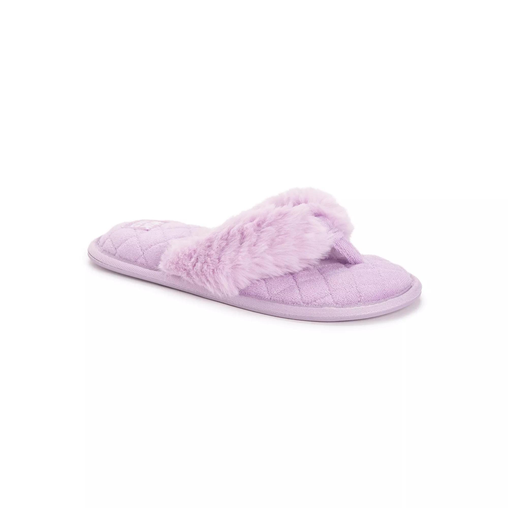 MUK LUKS Womens Maren Thong Slippers Product Image