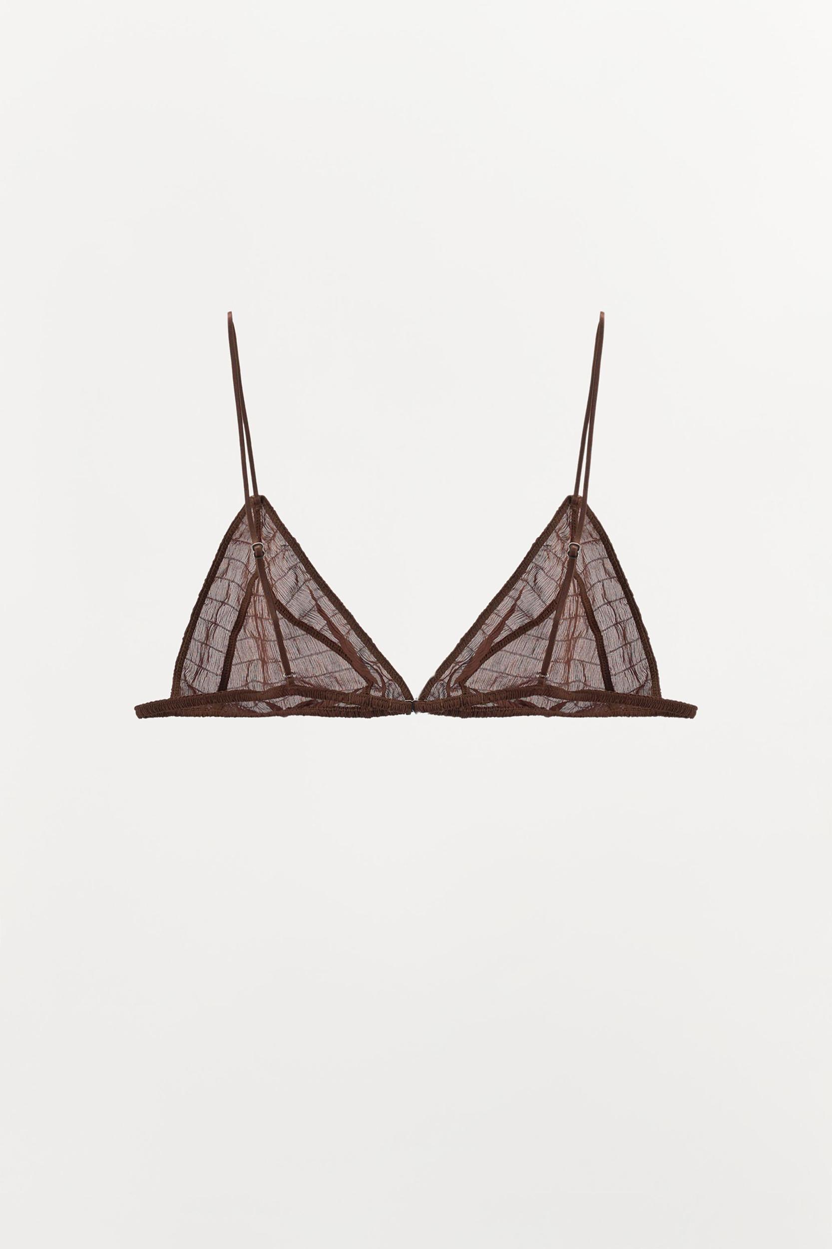 LIMITED EDITION STRUCTURED SILK BRALETTE Product Image