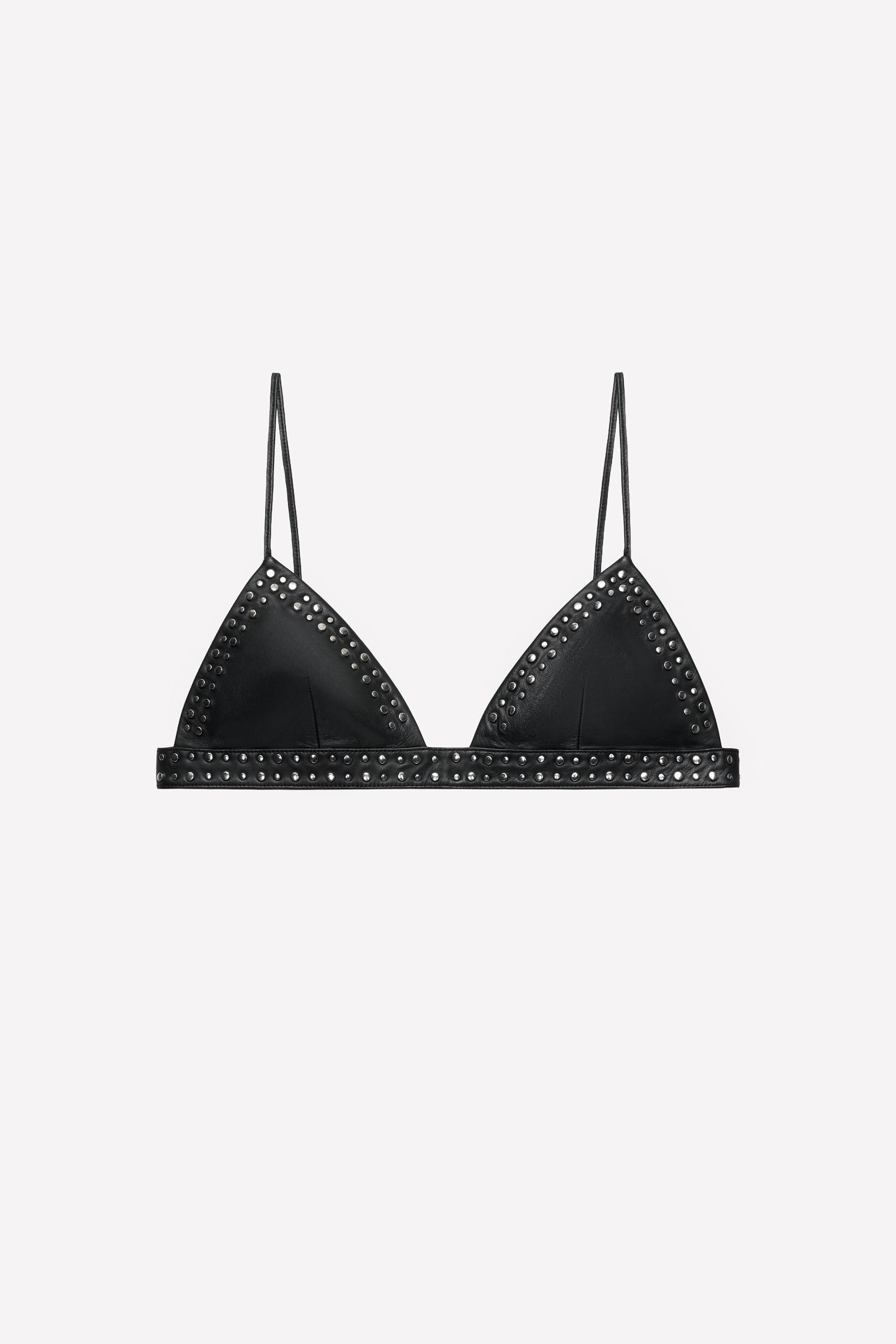 LEATHER STUDDED BRALETTE LUDOVIC DE SAINT SERNIN x ZARA Product Image