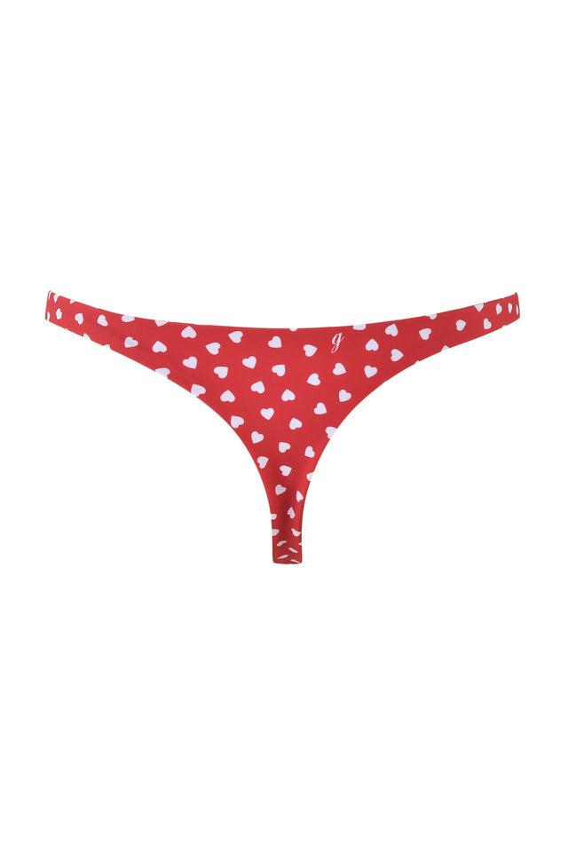 VALENTINA BIKINI TOP - RED : RED HEARTBEAT Product Image