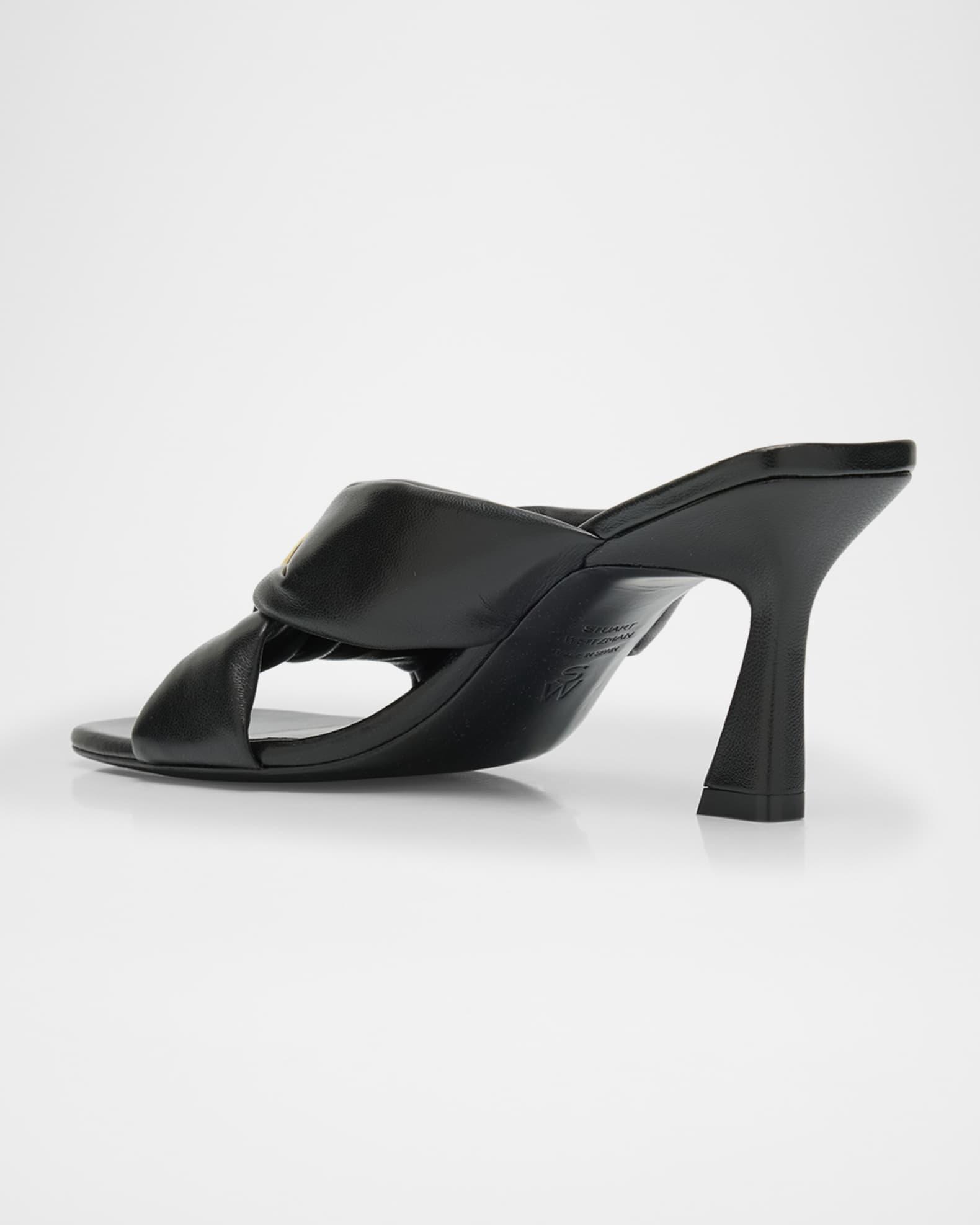 Cece Leather Twisted Ring Slide Sandals Product Image