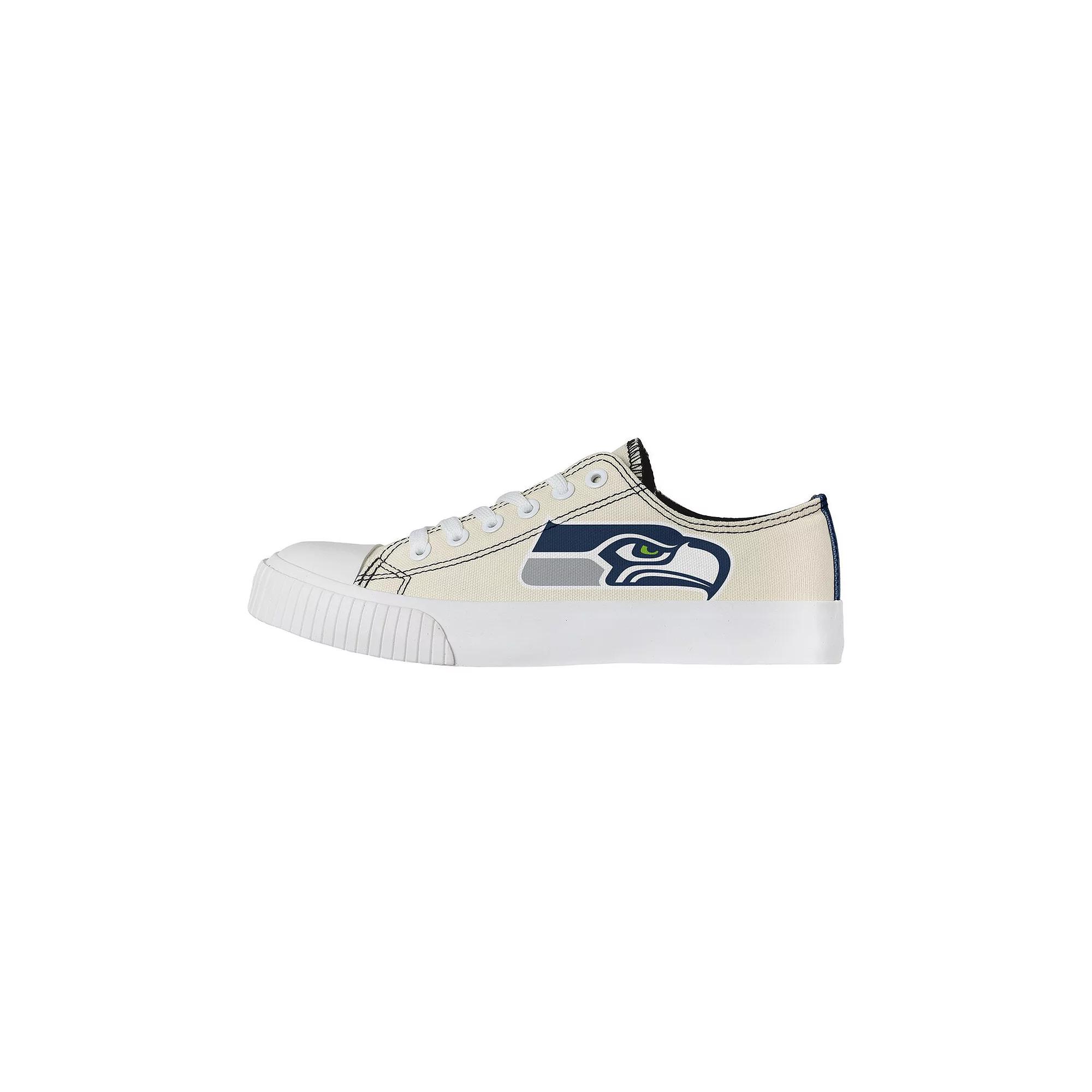 Women's FOCO Cream Los Angeles Angels Low Top Canvas Shoes,  Product Image