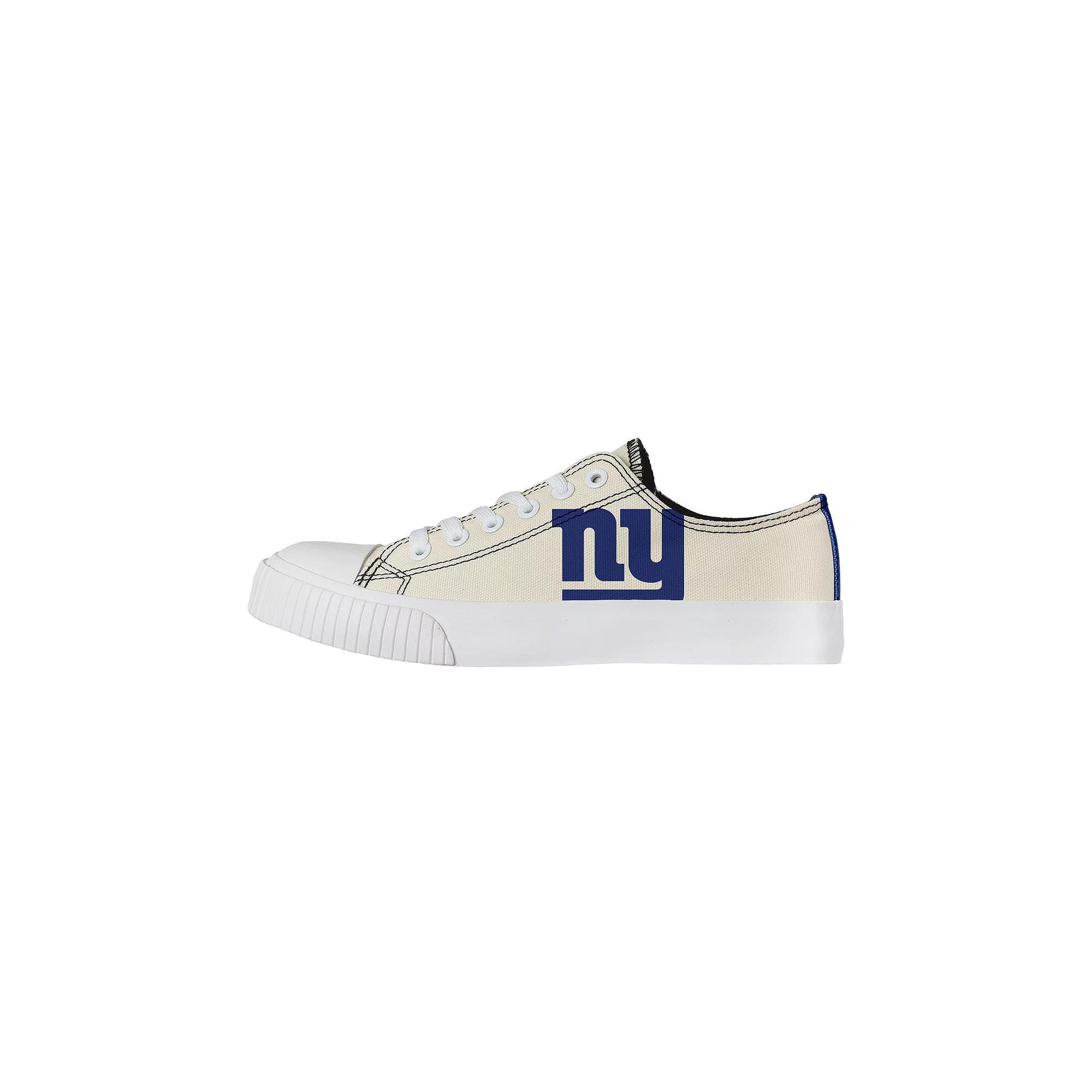 Women's FOCO Cream Los Angeles Angels Low Top Canvas Shoes,  Product Image