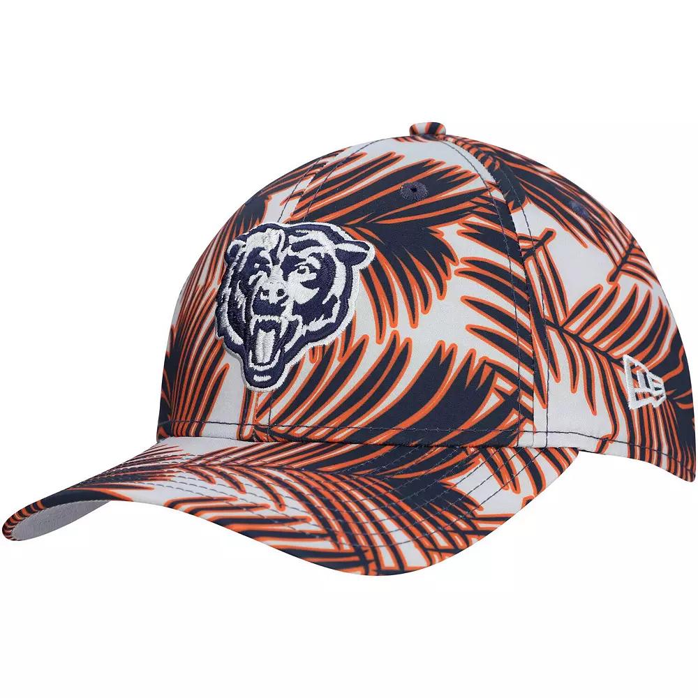 Men's New Era Gray Chicago Bears Palms 39THIRTY Flex Hat, Size: Small/Medium, Grey Product Image