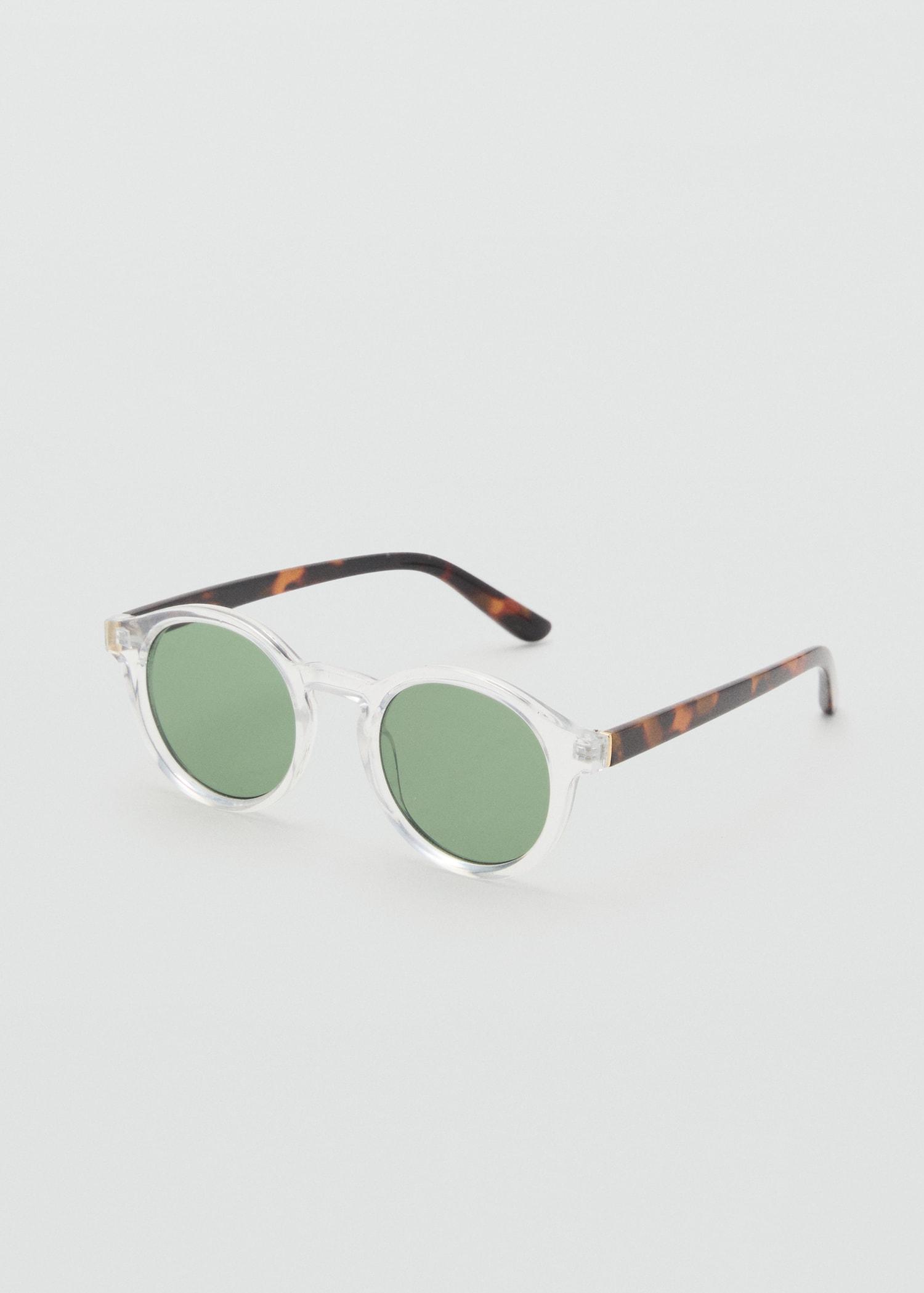 Semi-transparent frame sunglasses - Men | MANGO USA Product Image