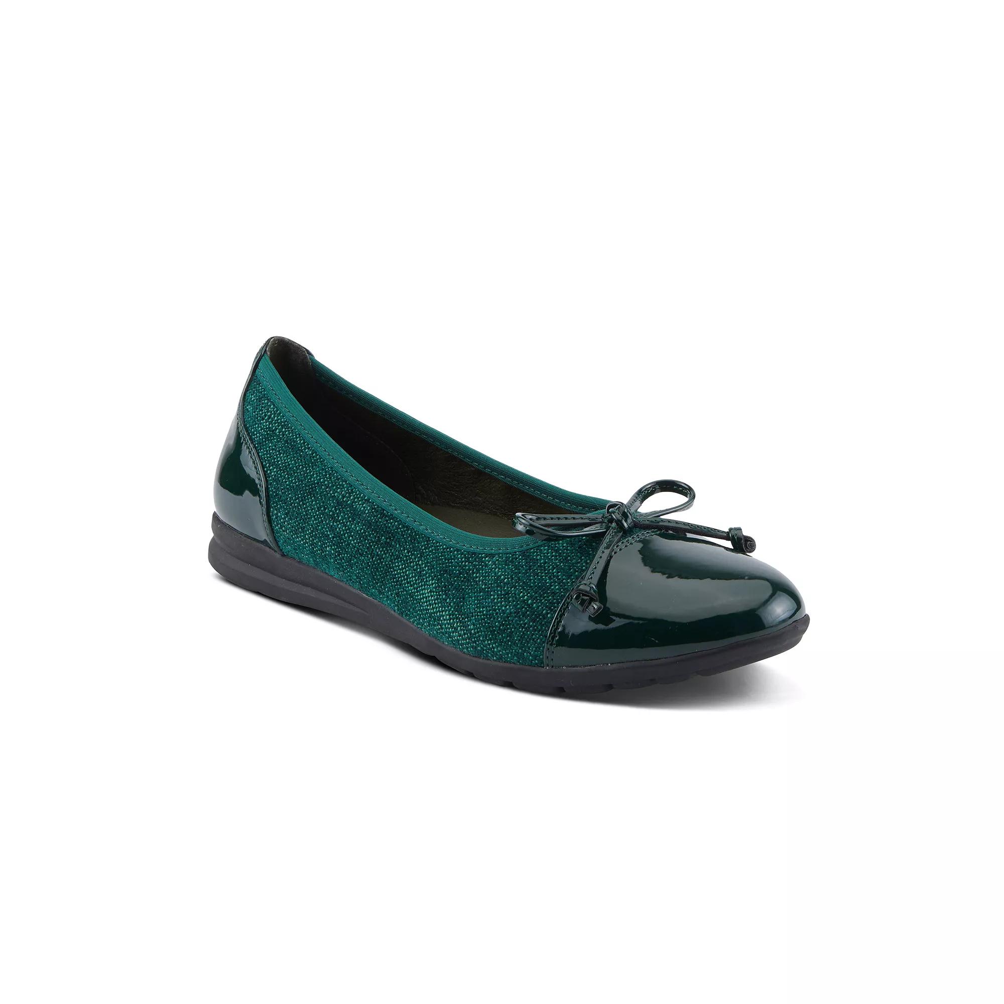 Patrizia Ashlin Women's Ballet Flats, Size: 38, Green Green Product Image