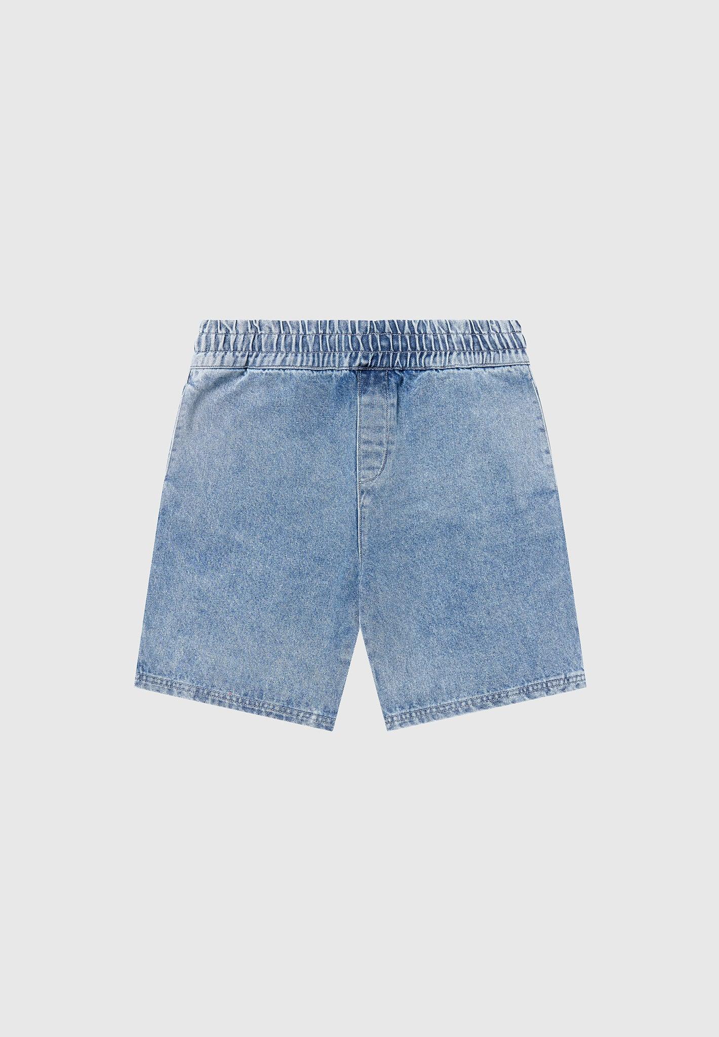 Denim Shorts - Mid Blue Male Product Image