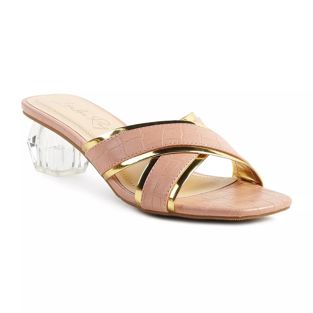 London Rag Stellar Womens Slide Dress Sandals Product Image