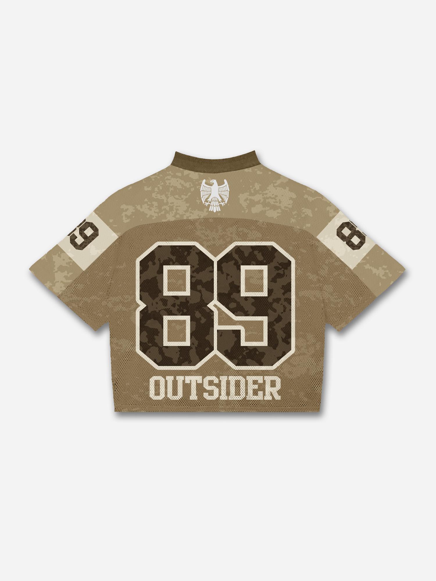 No. 89 Camouflage Retro Street Blokecore Mesh Football Jersey T-shirt Product Image