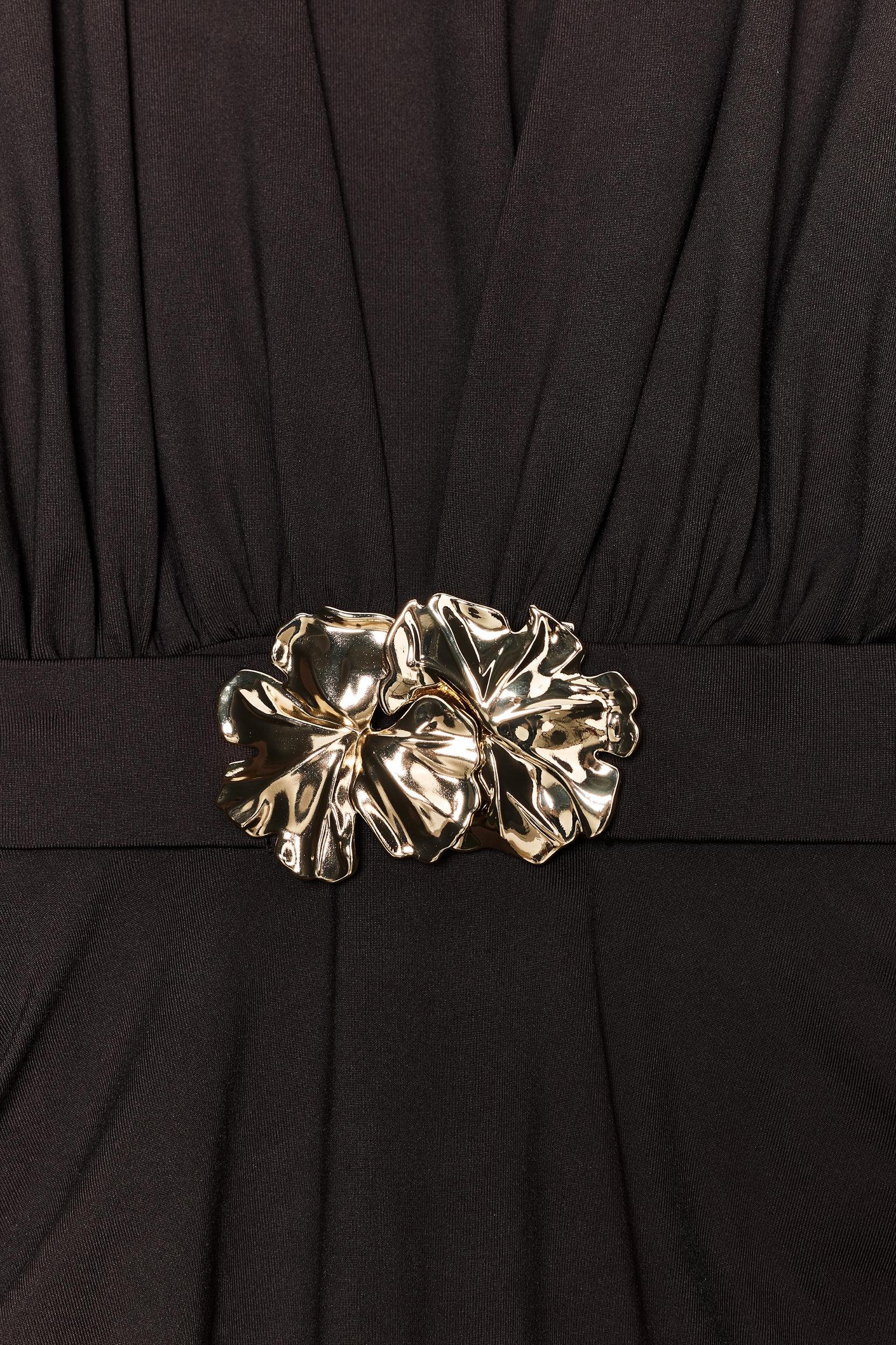 POLYAMIDE DRESS WITH HARDWARE BELT Product Image