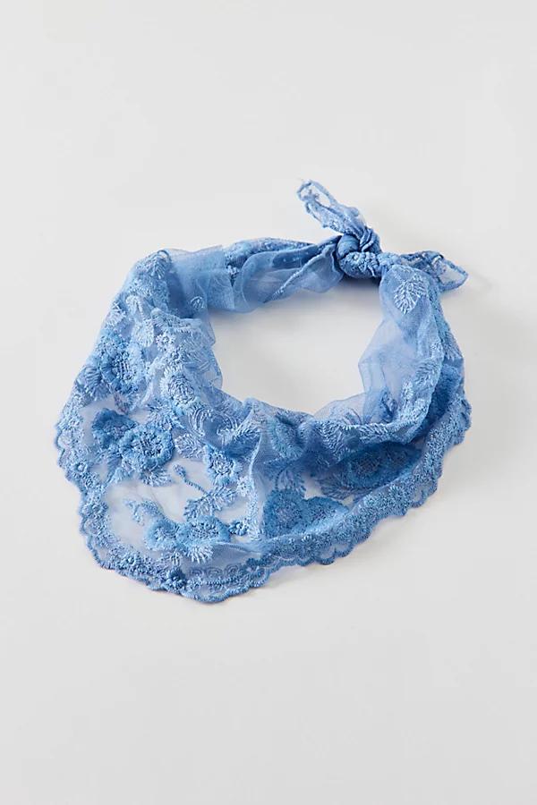 Sheer Floral Lace Headscarf Womens at Urban Outfitters Product Image