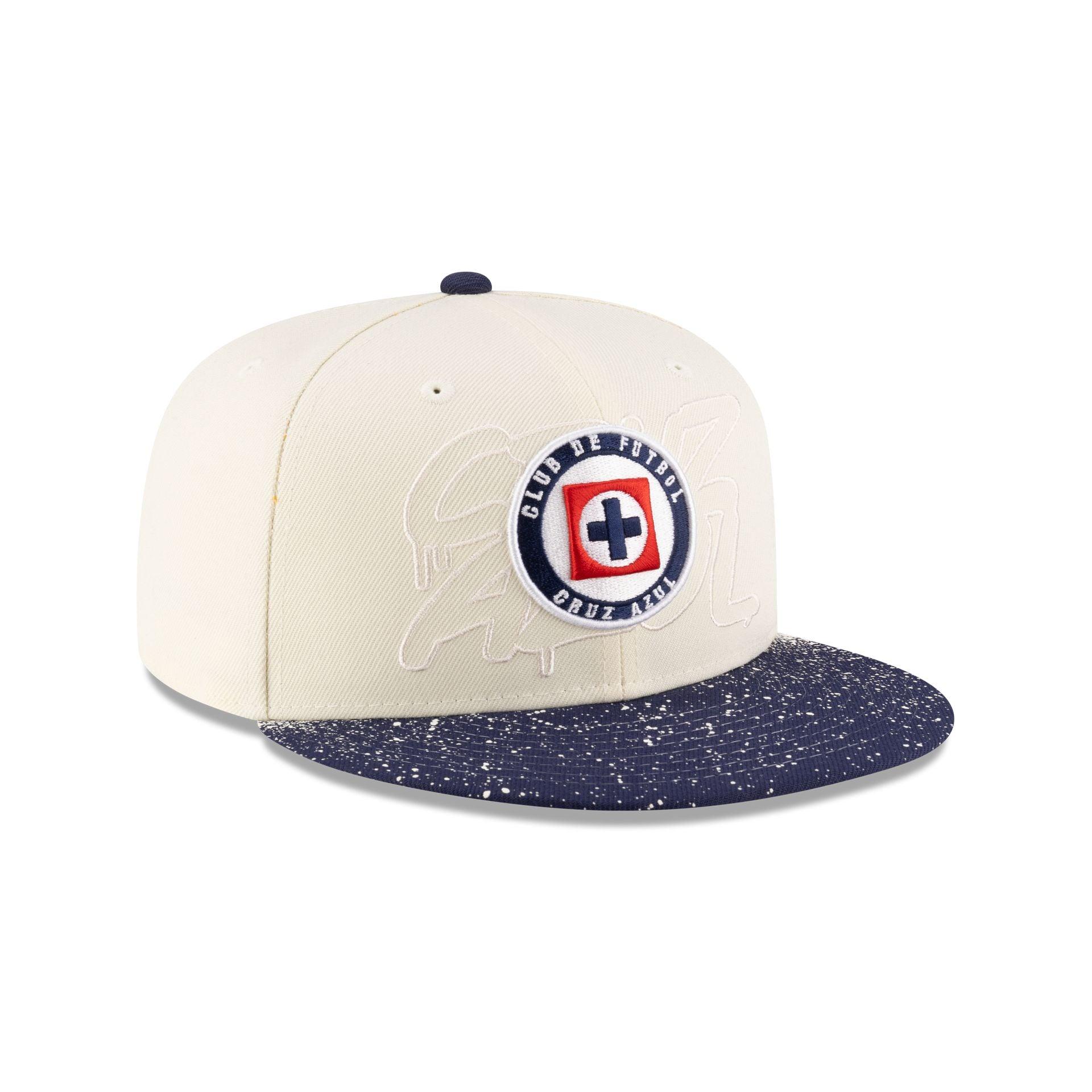 Cruz Azul Splattered Visor 59FIFTY Fitted Hat Male Product Image