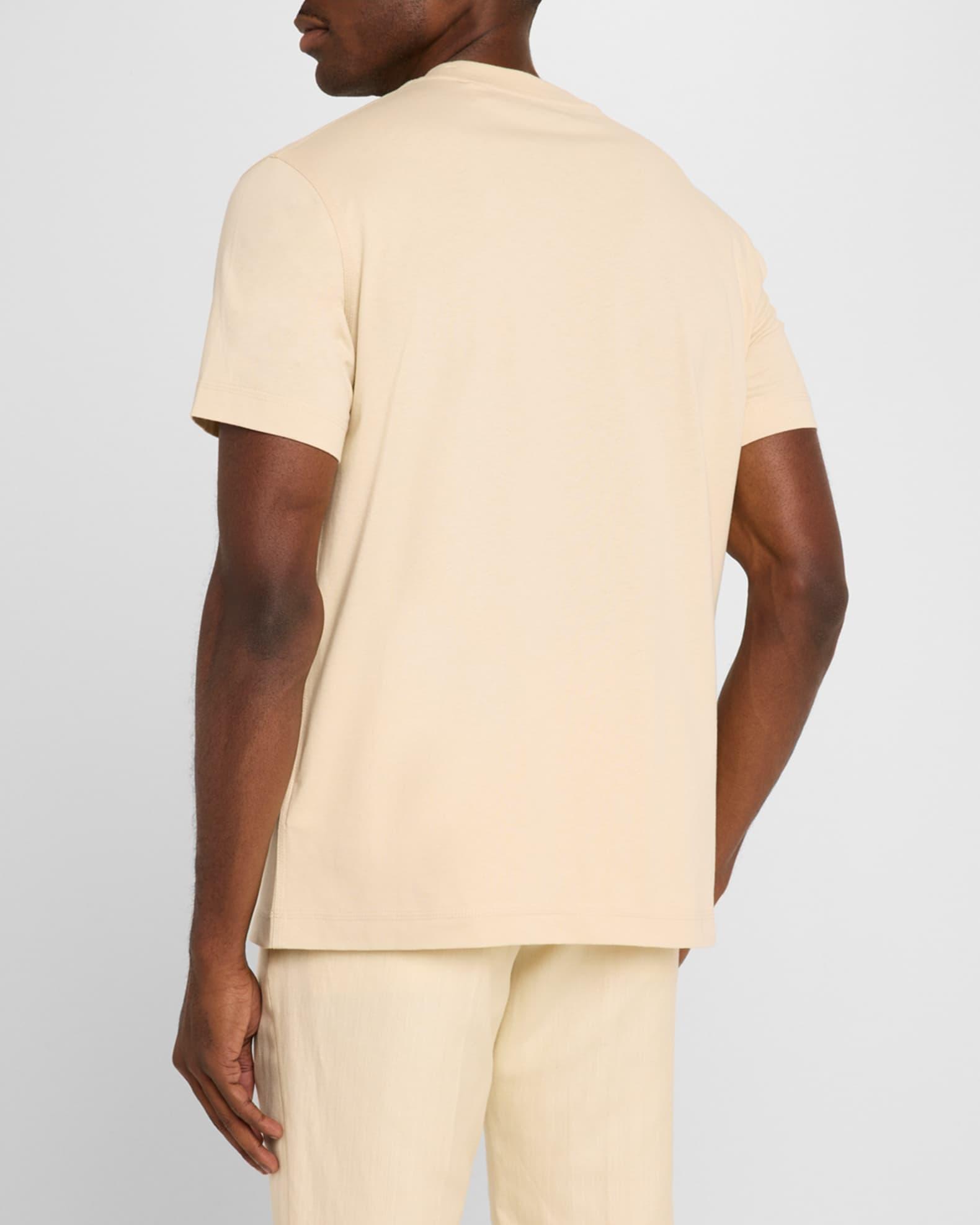 Men's Check Label T-Shirt Product Image