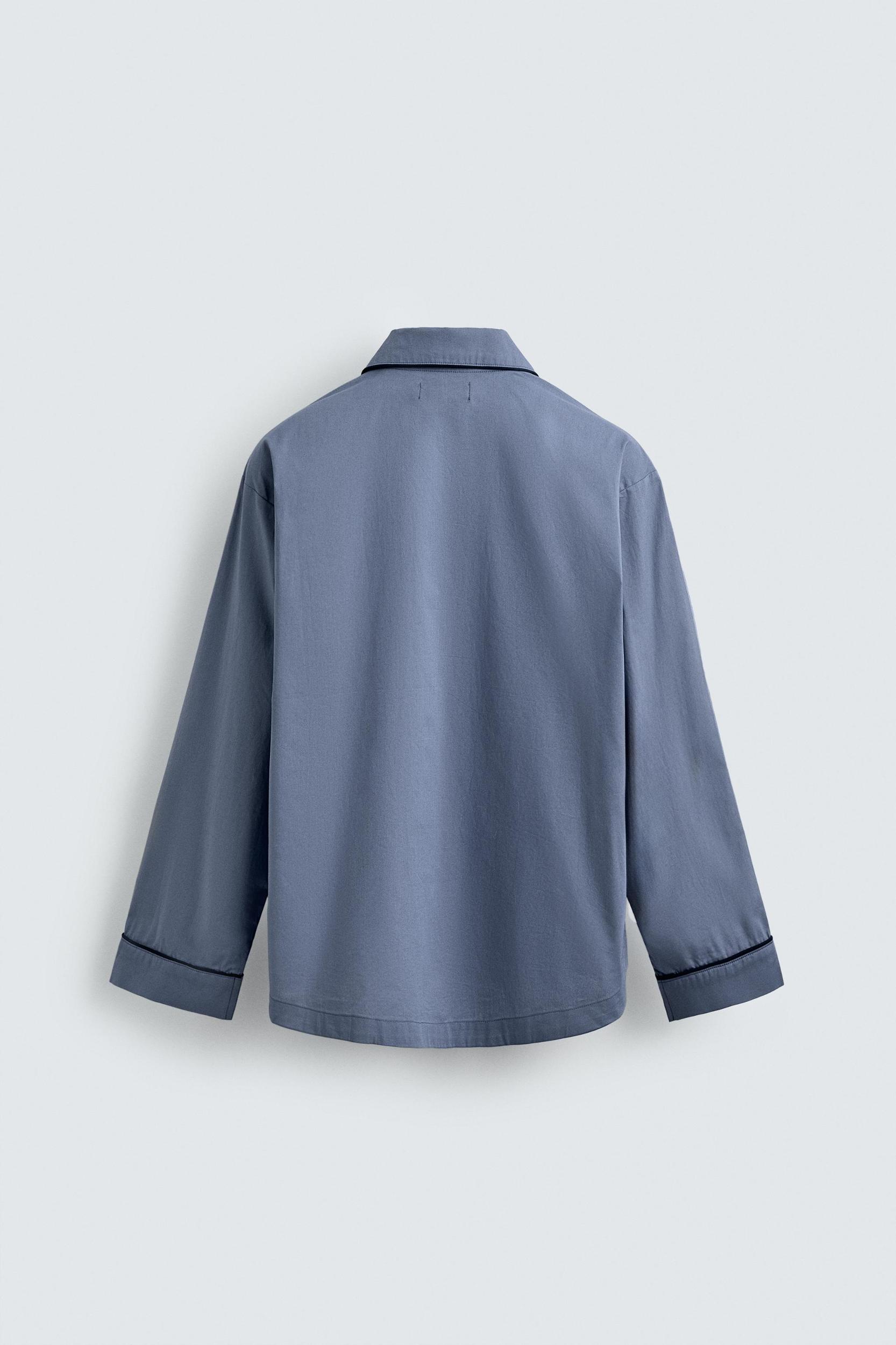 AARON LEVINE X ZARA PAJAMA SHORT SET Product Image