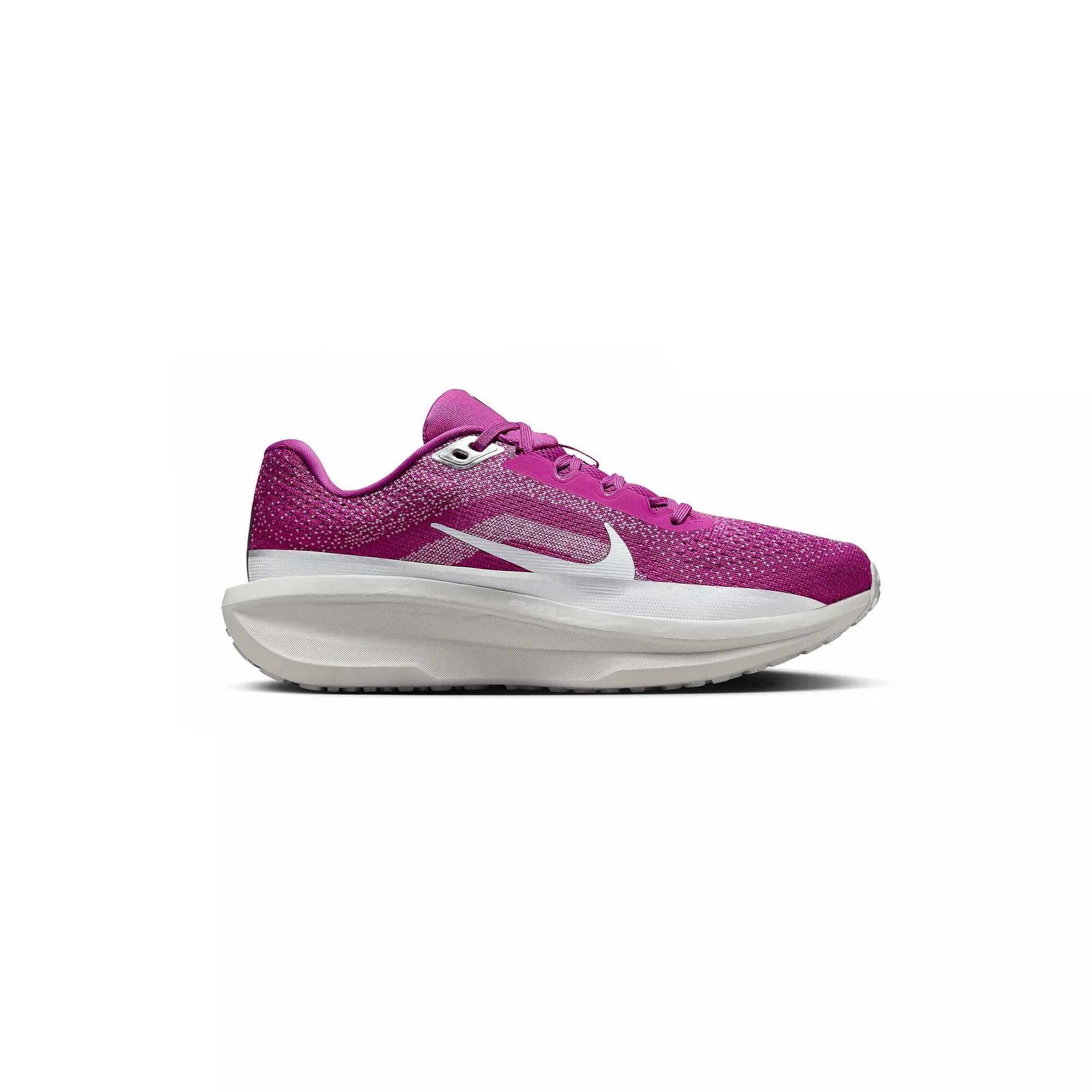 Nike Winflo 11 Women's Road Running Shoes, Size: 6.5, Fuchsia Grey Product Image