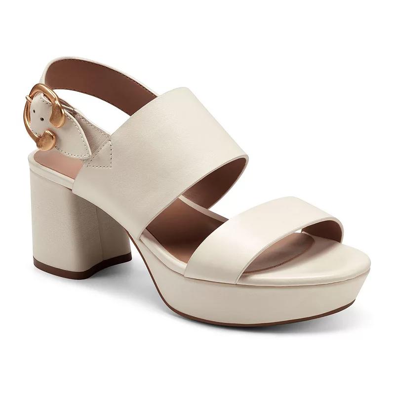 Aerosoles Camera Women's Leather Platform Sandals,  Product Image