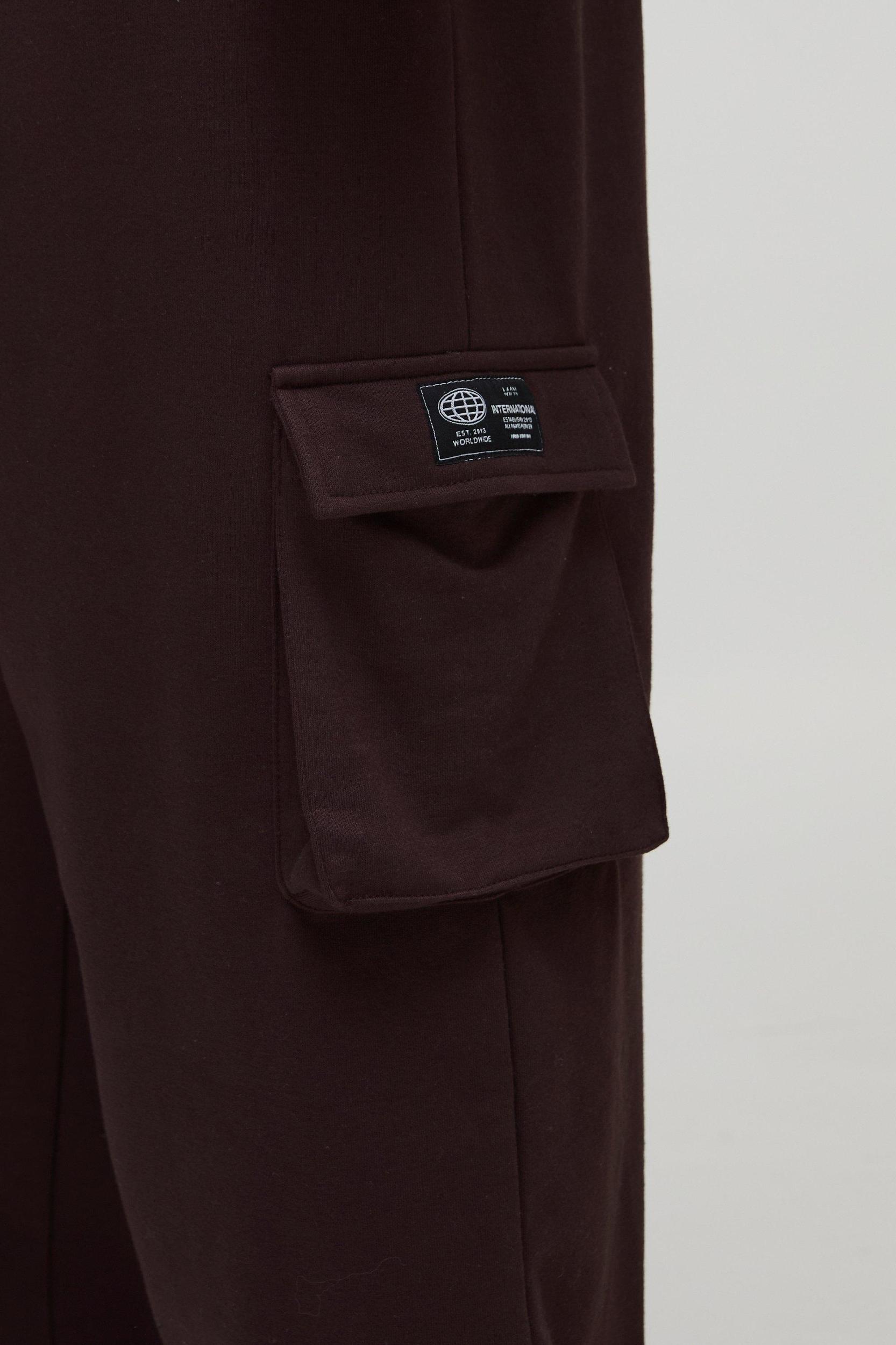 Plus Woven Tab Oversized Fit Cargo Sweatpants | boohooMAN USA Product Image