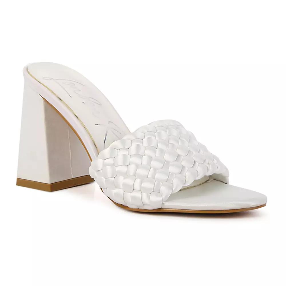 London Rag Lust Look Women's Block Heel Sandals,  Product Image