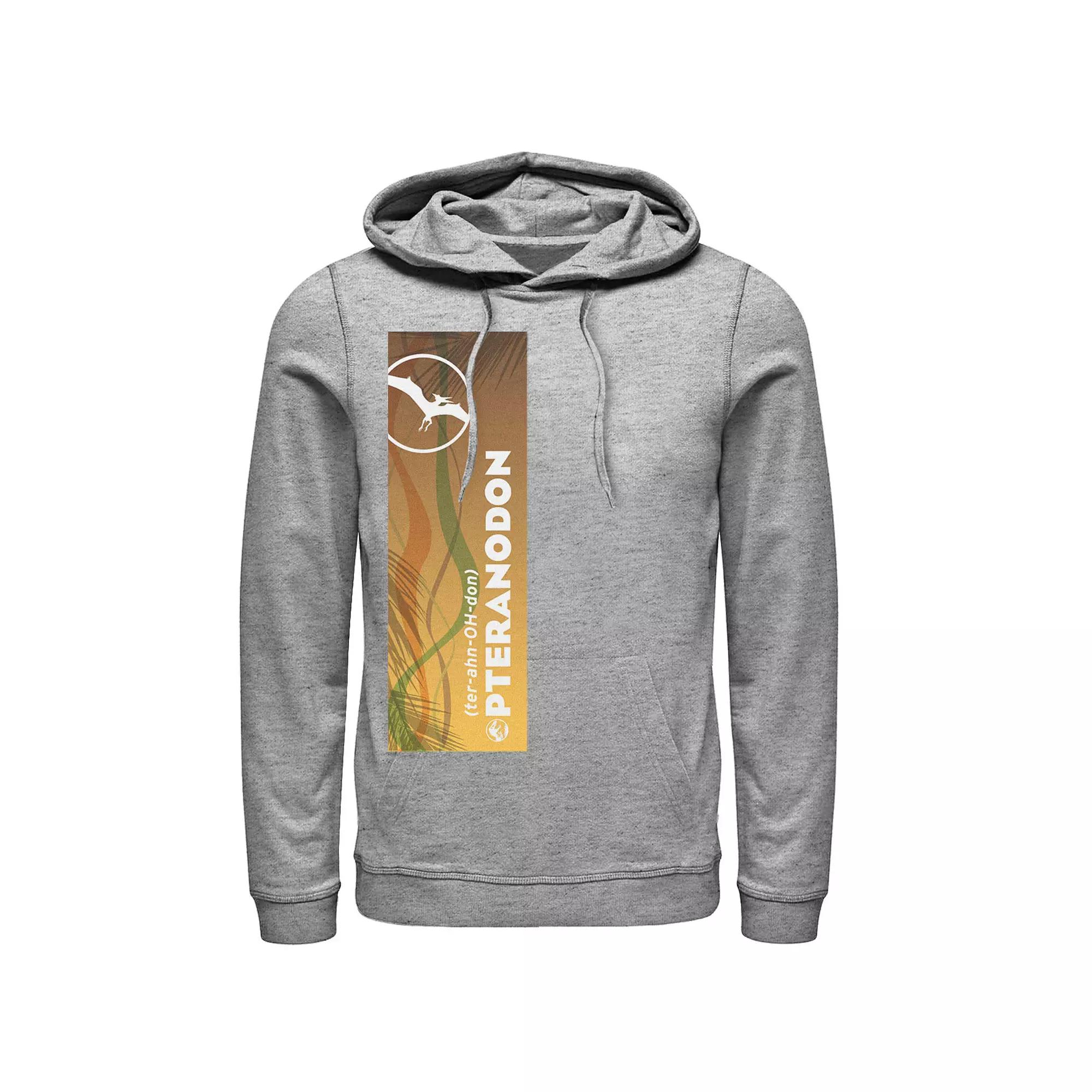 Men's Jurassic World Pteranodon Right Panel Hoodie,  Product Image