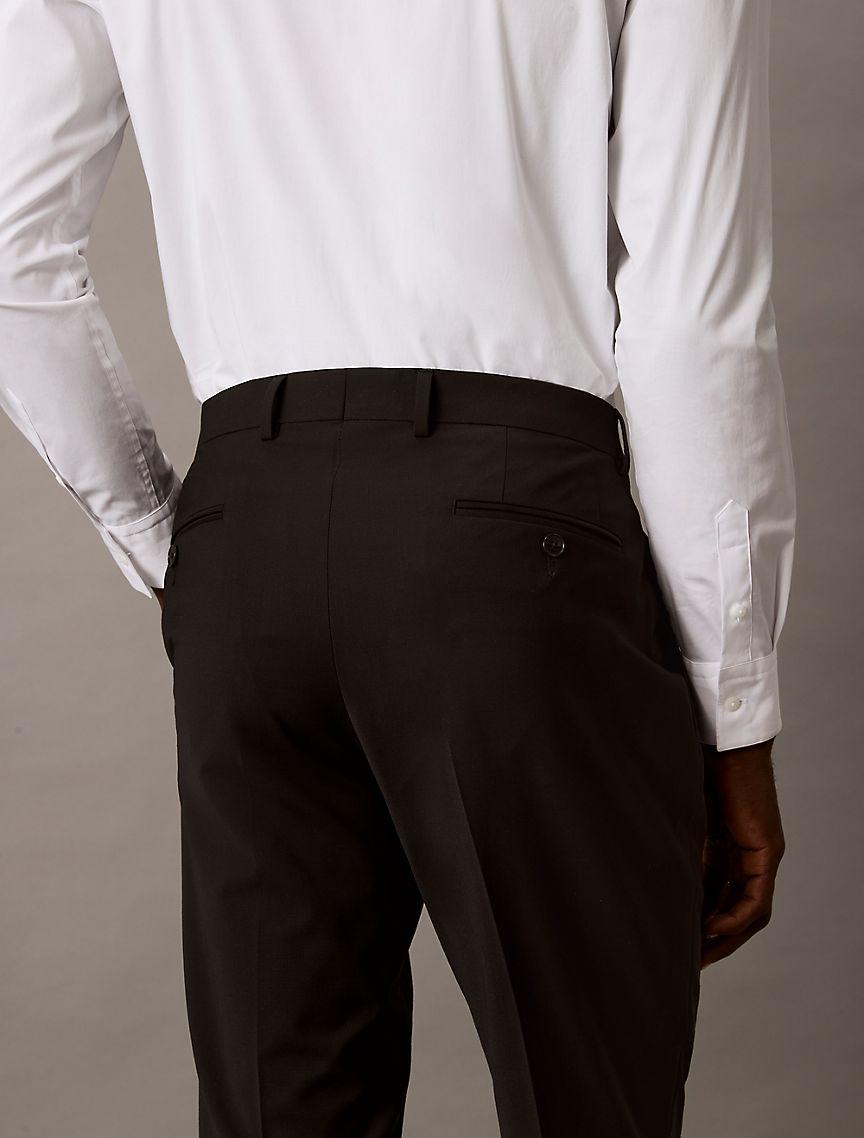 Calvin Klein Mens Slim Fit Suit Pants Product Image