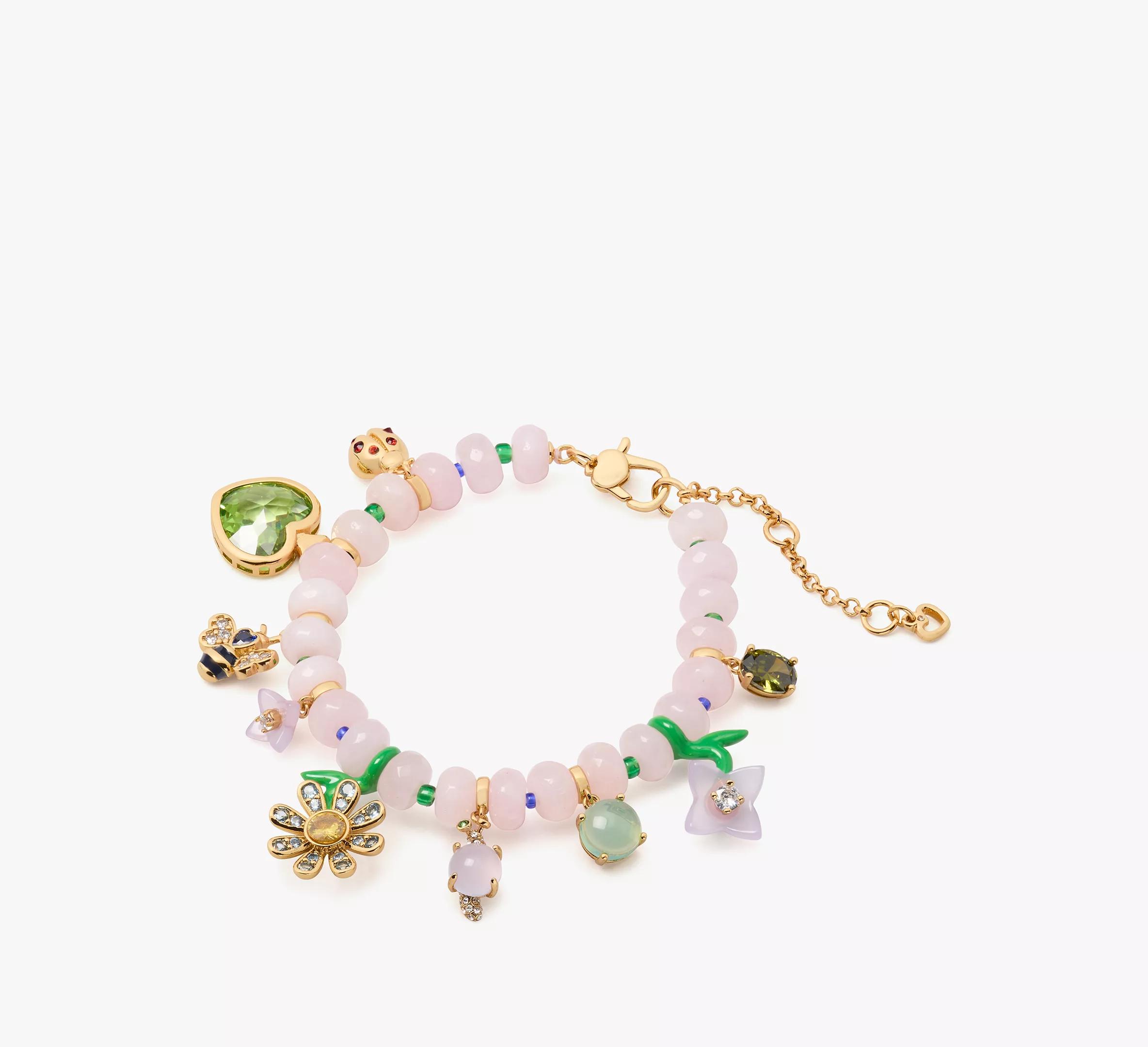Garden Friends Beaded Charm Bracelet Product Image