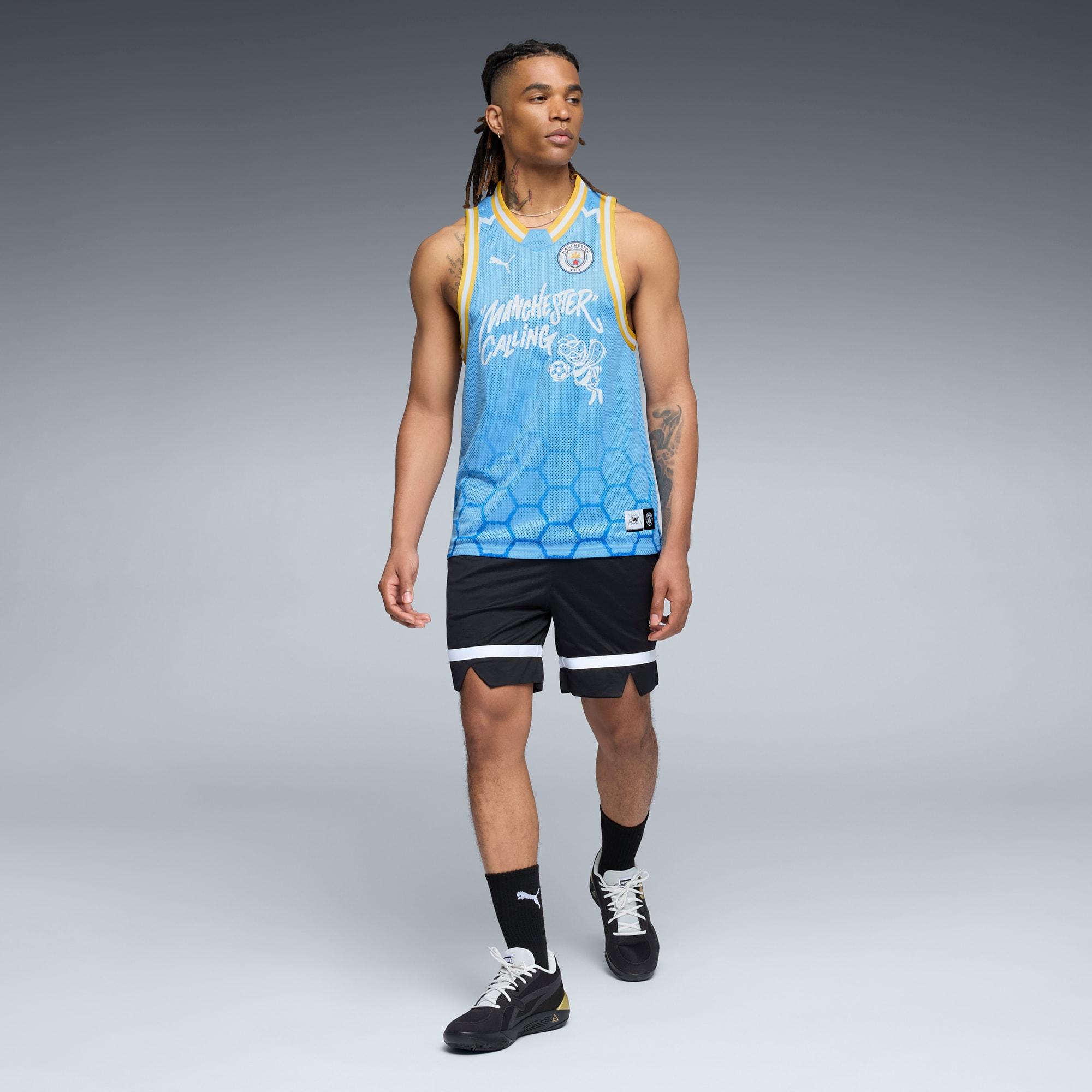 PUMA HOOPS x MANCHESTER CITY Basketball Jersey Men Product Image