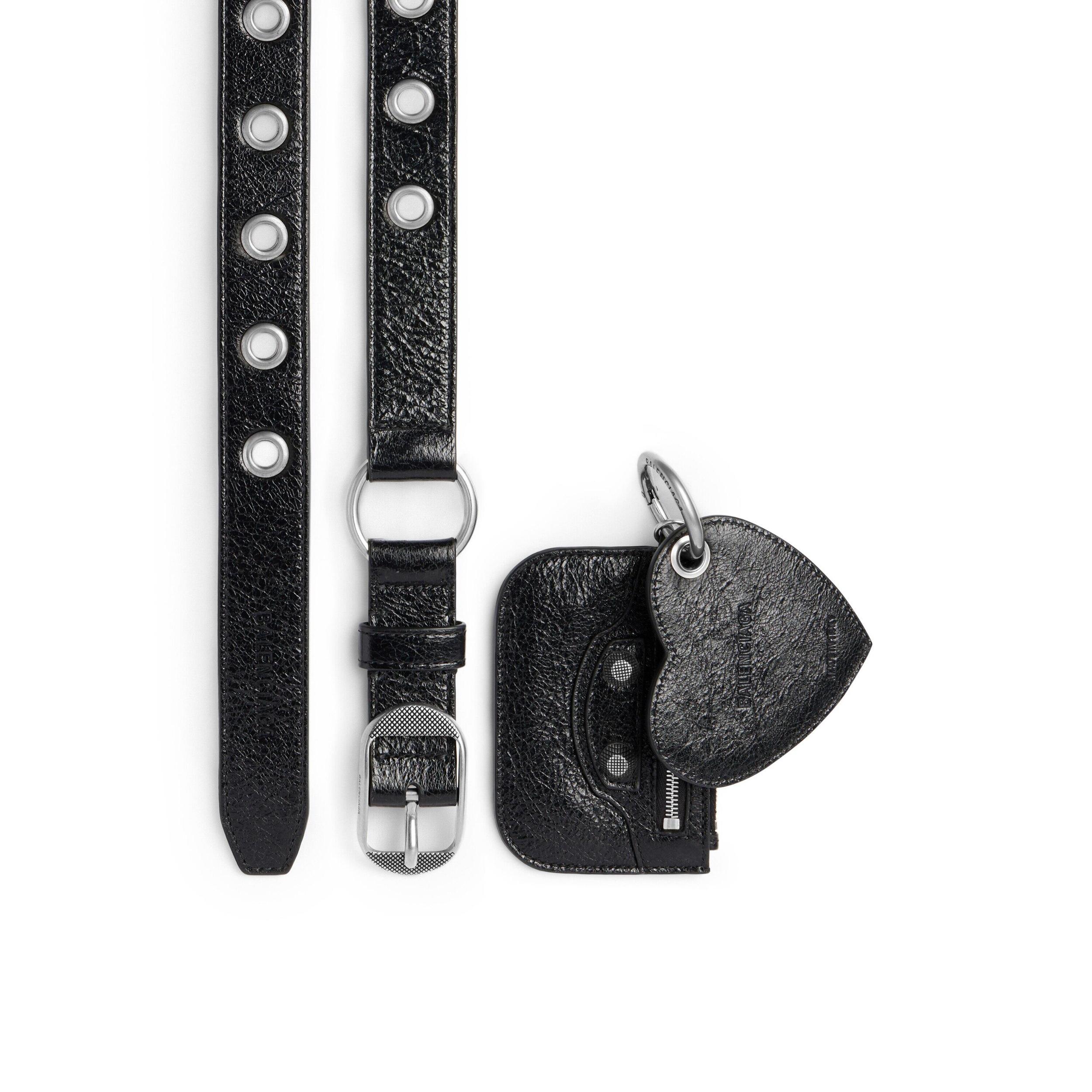 Women's Le Cagole Charms Belt in Black Product Image
