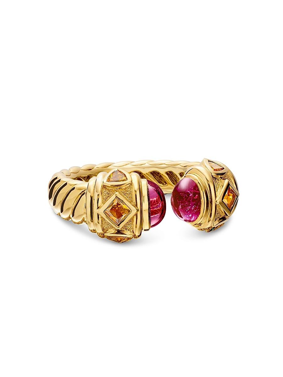 Womens Renaissance Color Ring in 18K Yellow Gold Product Image