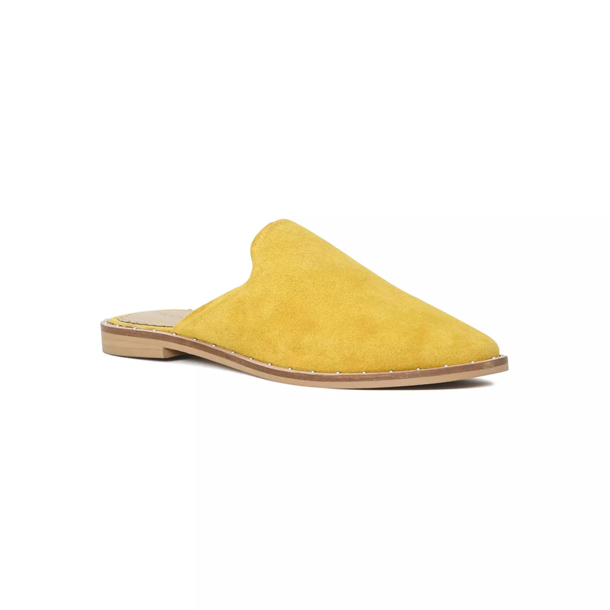 Rag & Co Lia Women's Suede Mules,  Product Image