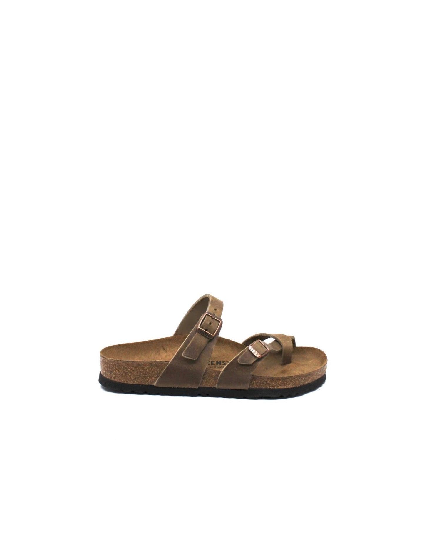 Birkenstock Mayari Tobacco Oiled Leather Regular Width Product Image
