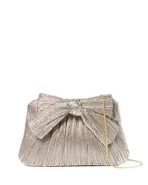 Loeffler Randall Rayne Small Pleated Bow Frame Clutch Product Image
