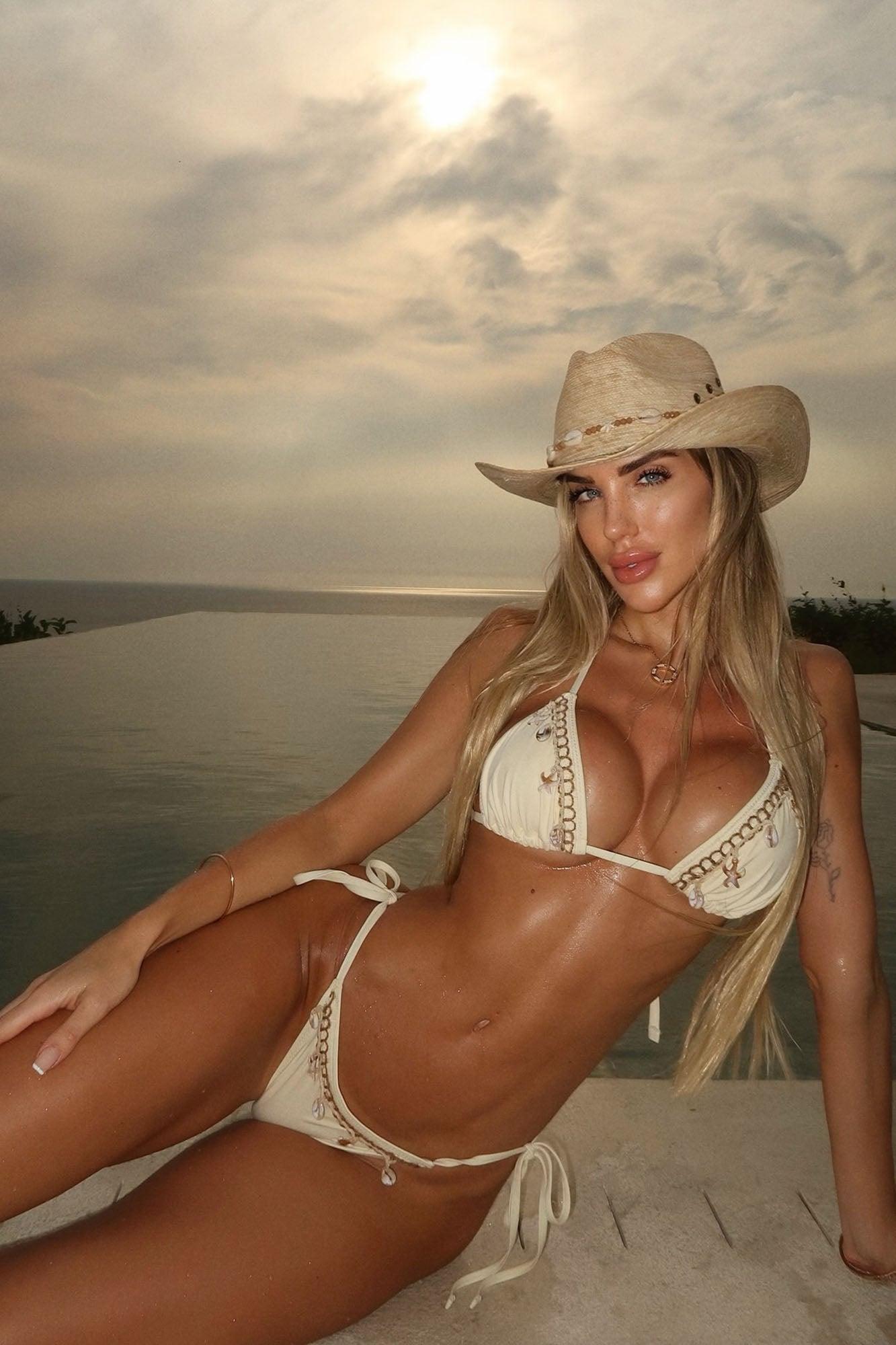 Mermaid Paradise 2 Piece Bikini - Cream Product Image