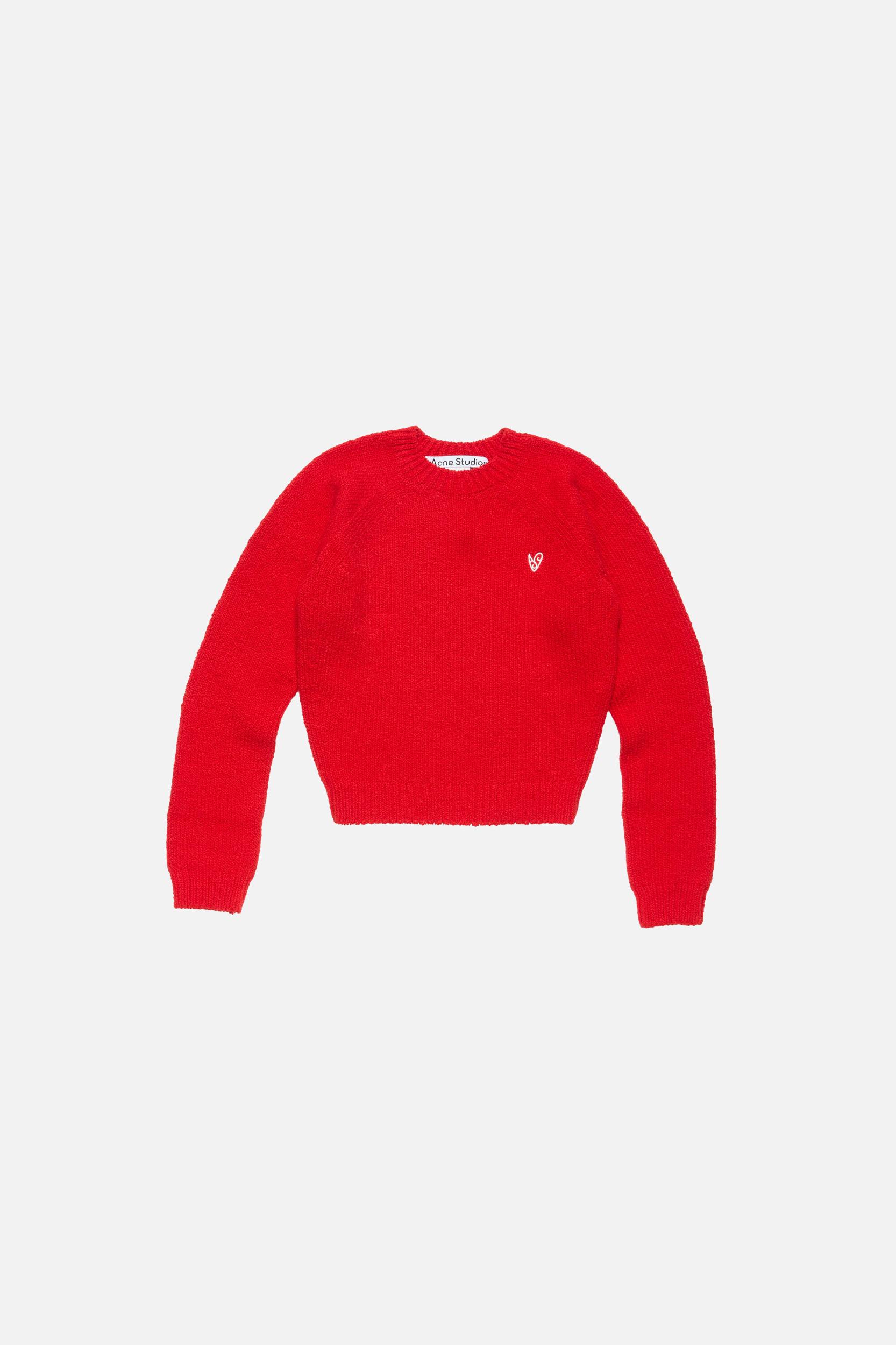 Cropped crewneck sweater Product Image