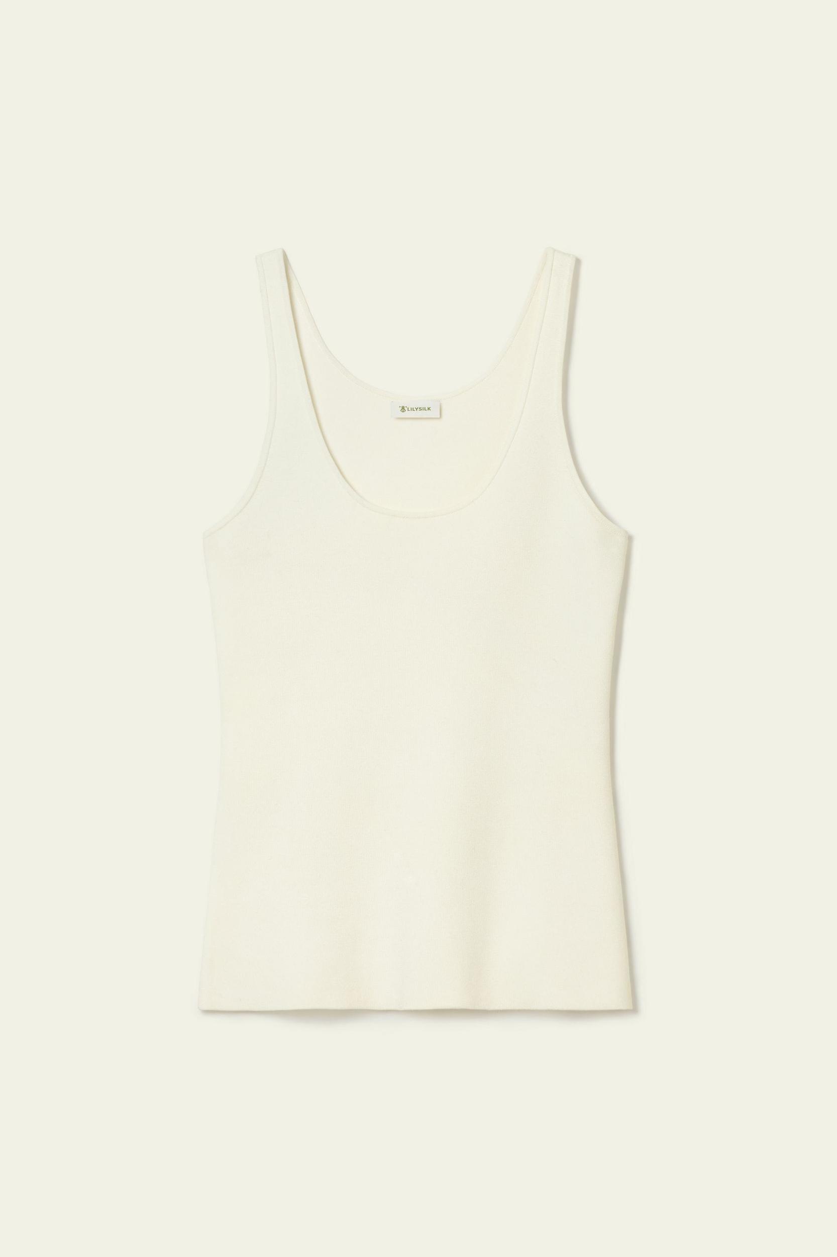 Milano Knit Silk Viscose Tank Top Product Image