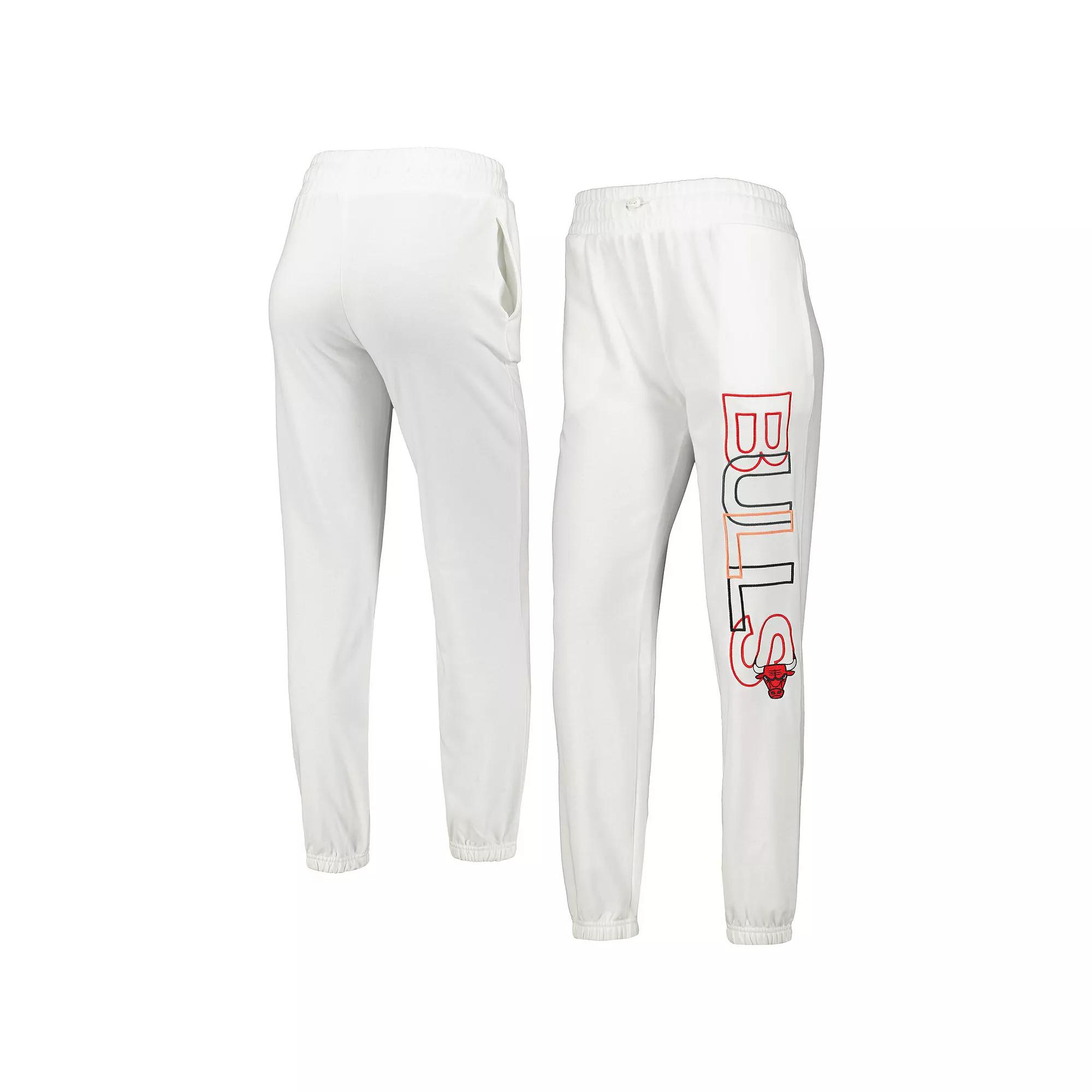 Women's Concepts Sport White Chicago Bulls Sunray Pants, Size: XL Product Image